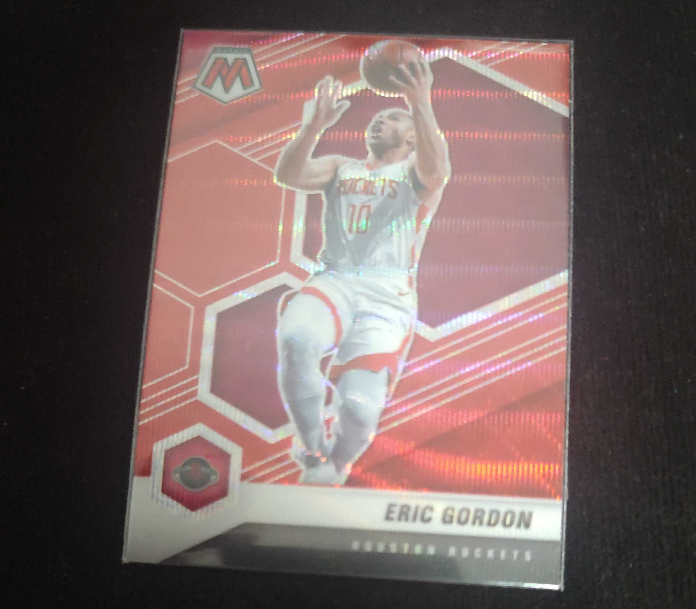 2020-21 Panini Mosaic Eric Gordon 馬賽克 戈登 火箭 紅波紋折 折射