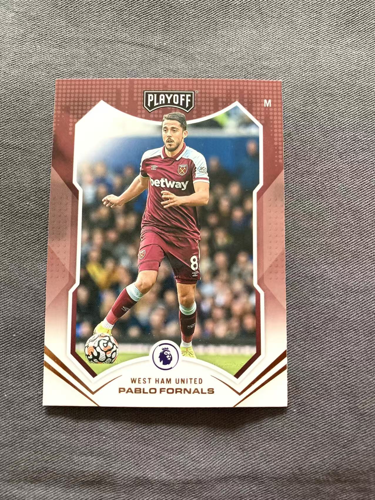 2021-22 Panini Chronicles Pablo Fornals 英超 编年史 费纳尔斯  西汉姆联  base 卡品如图 收藏必备  戴戴