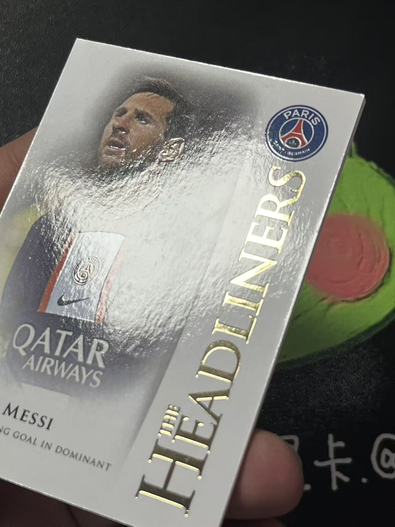 2022 Futera Futera Lionel Messi 福特拉 巴黎圣日耳曼 梅西 399编 巴萨 巴黎 球王 微瑕如图【ZYP代拍】LS90