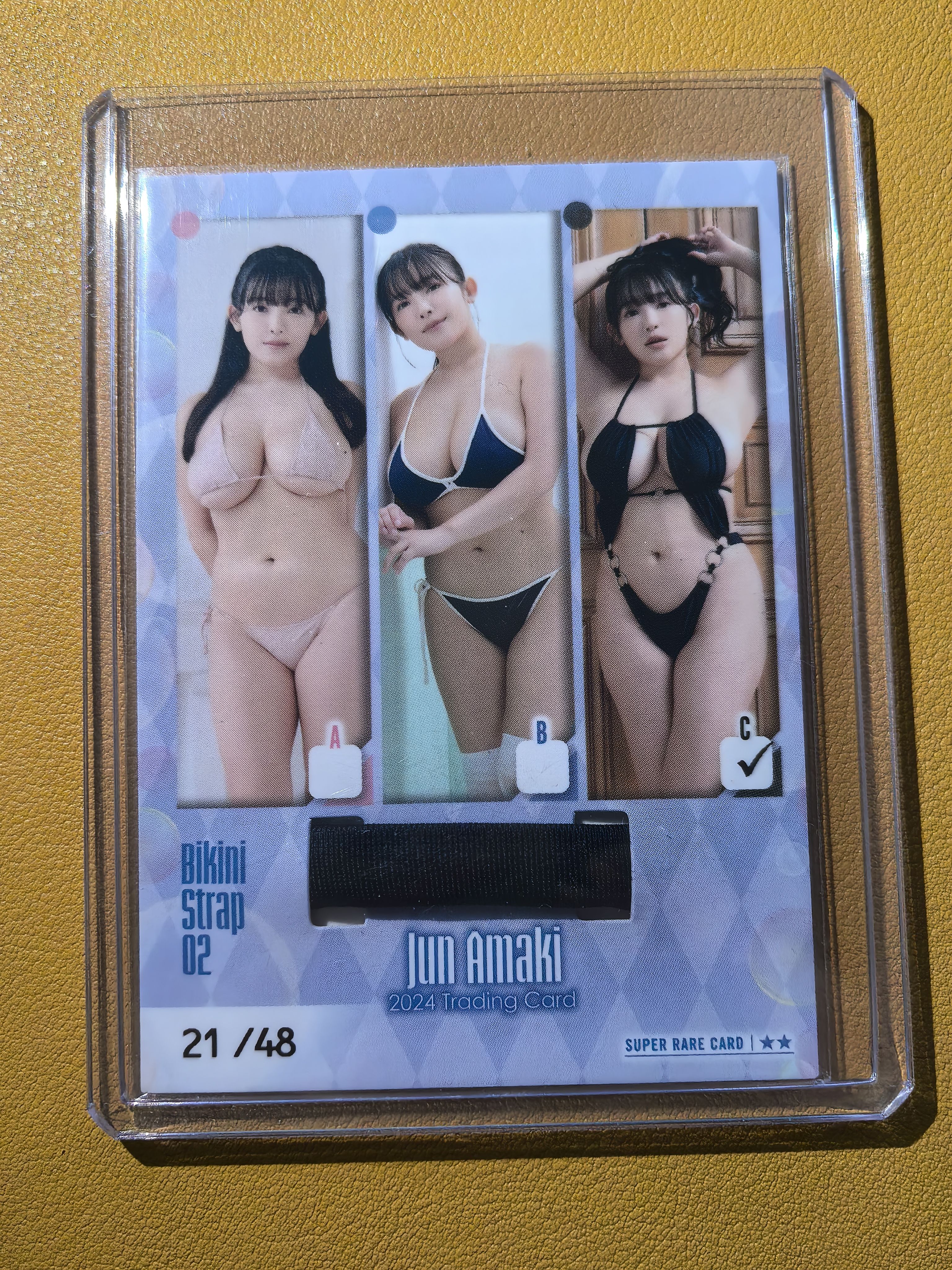 HIT'S偶像艺人【日本代购】天木纯 48编物料卡 实卡超好看绝版稀有写真偶像明星美女车模妹卡