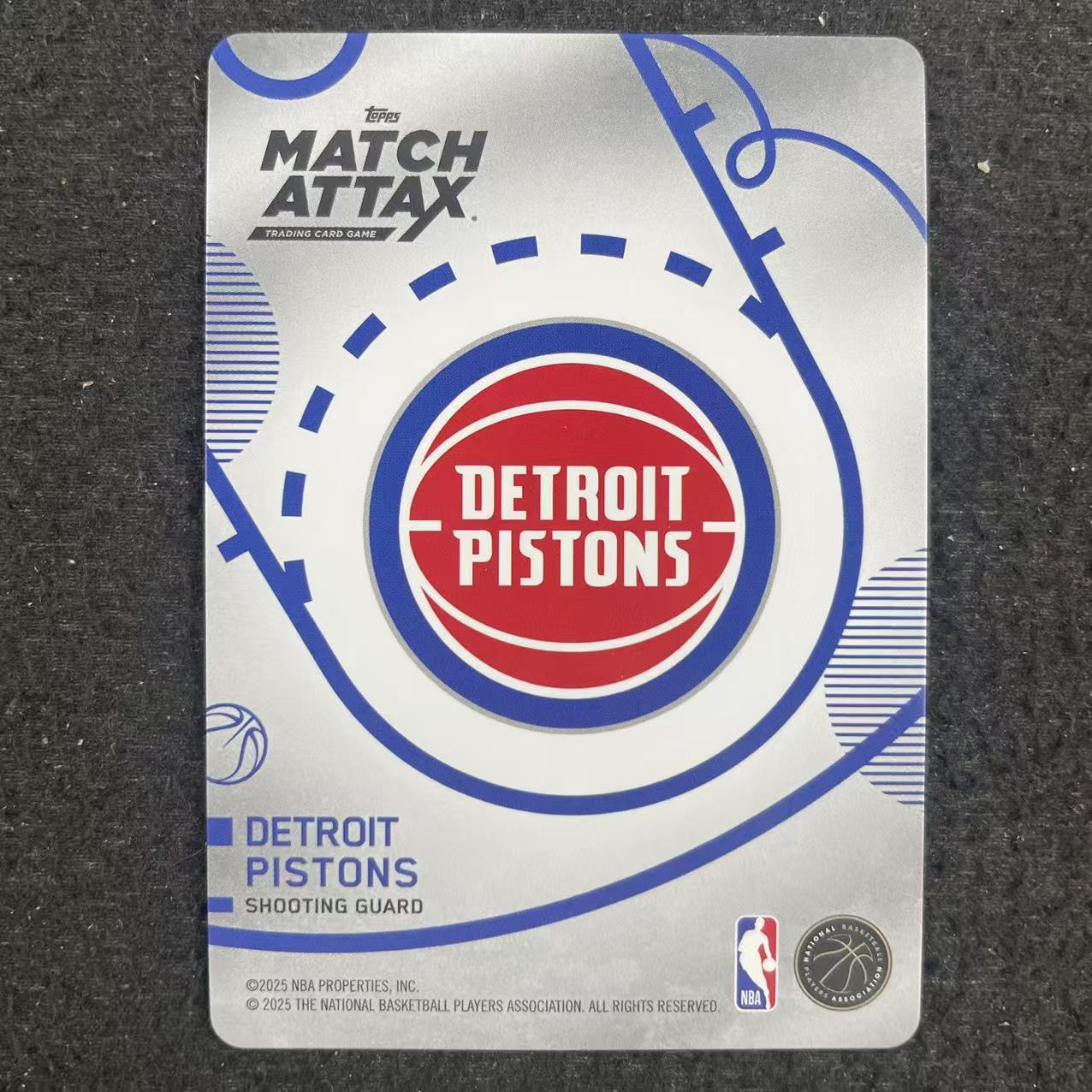 【小旋风拍卖】2025 Topps Match Attax Jaden Ivey 杰登 艾维 活塞 蓝折 游戏版 收藏必备