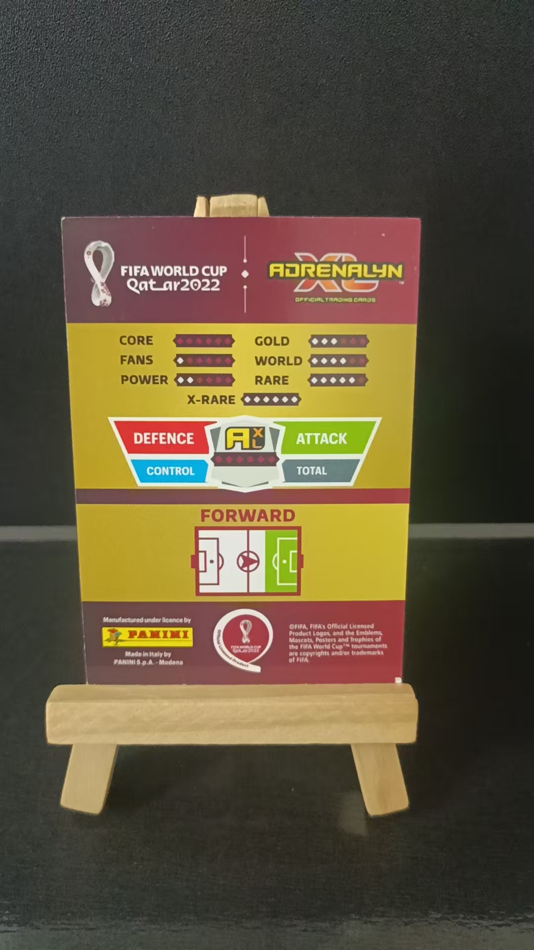 2022 Panini Adrenalyn XL Lionel Messi #379 世界杯 阿根廷 碎冰折 梅西 巴萨 球王 游戏版