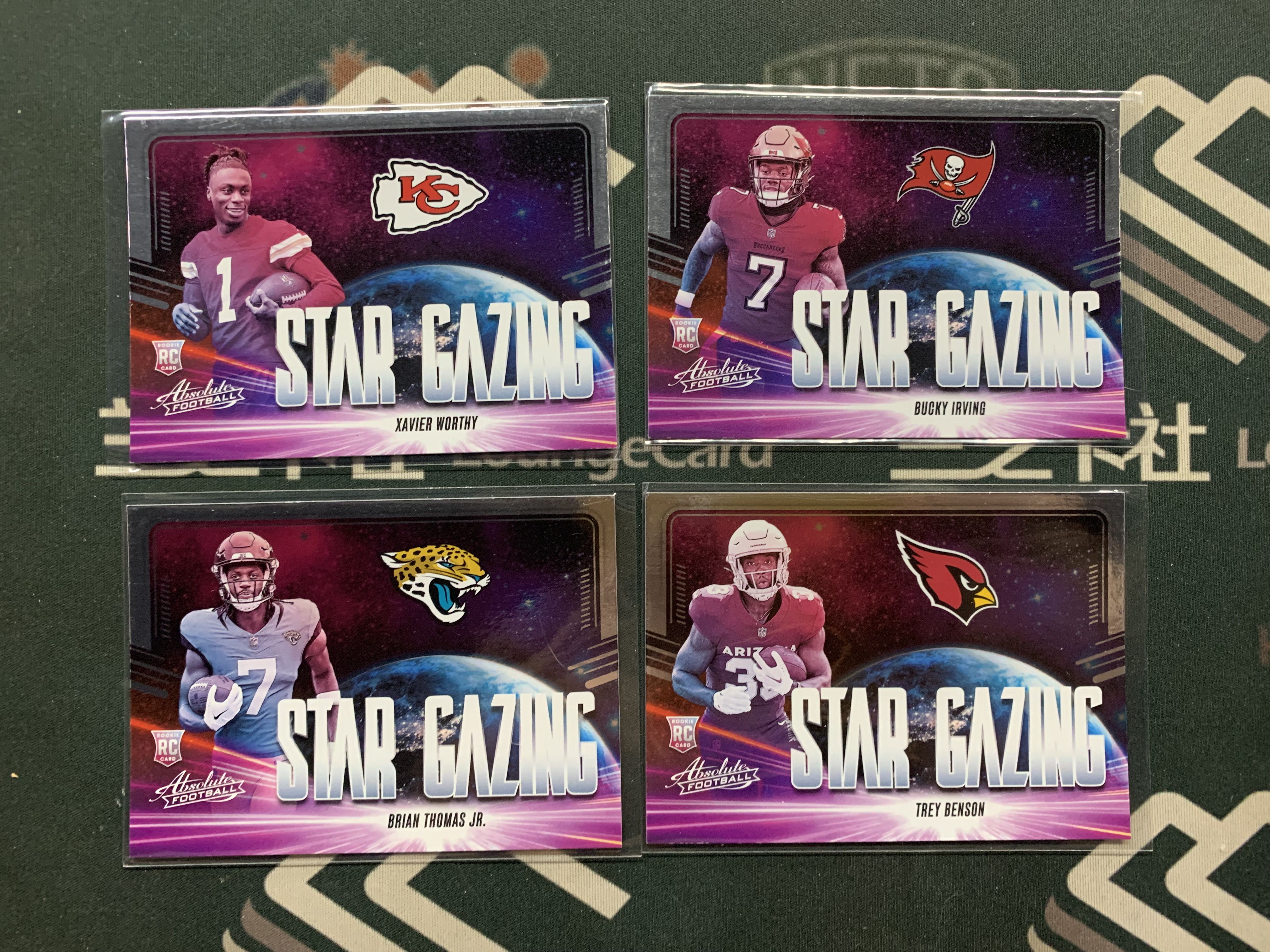 2024 PANINI NFL ABS系列 【LZK712】 一标 STAR GAZING 特卡 打包!如图!