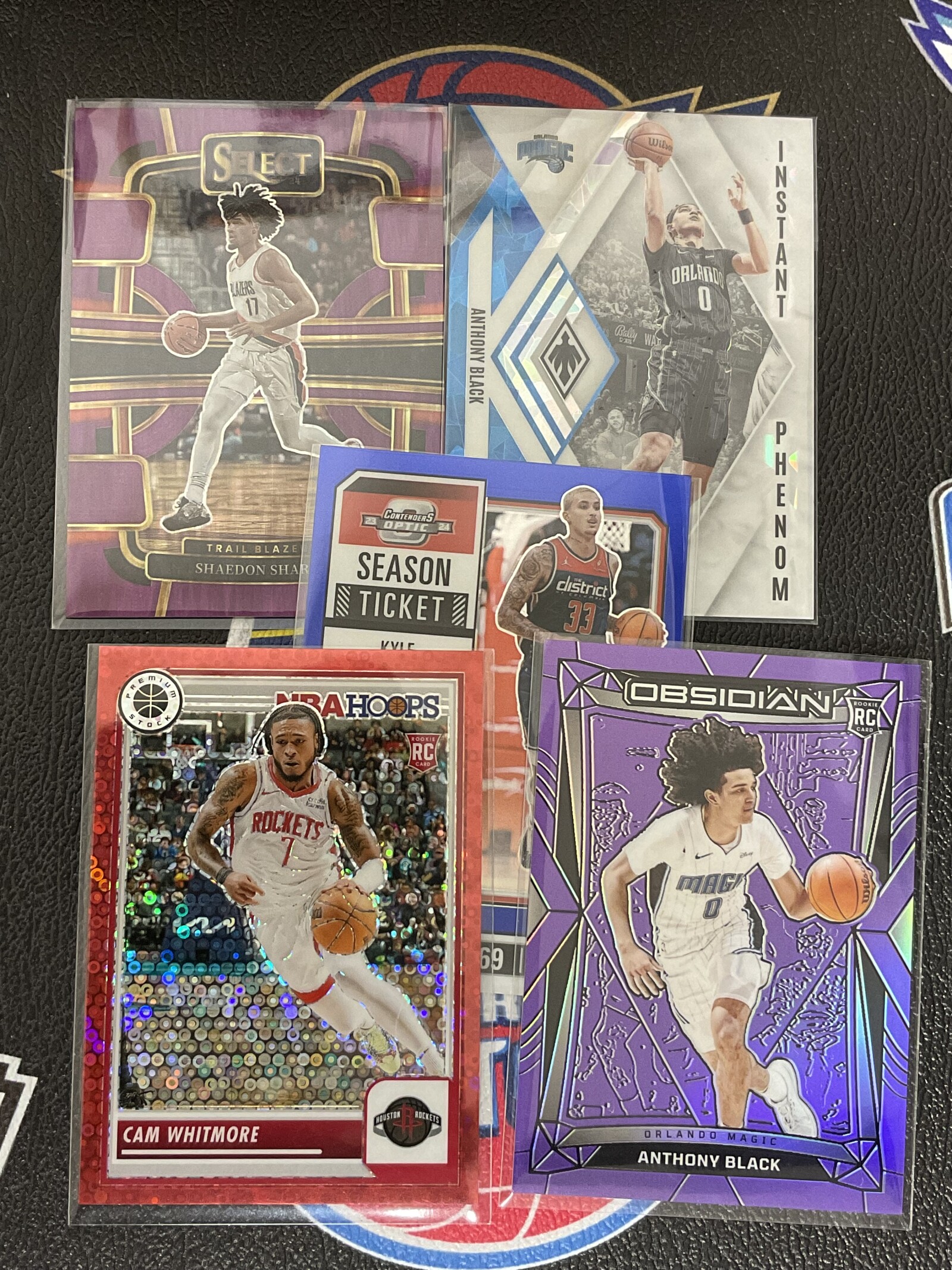 【大树营免费代卖】布莱克 库兹马 夏普 惠特莫尔 5张带编 编号如图 全明星水平 收藏必备 卡品如图 瑕疵如图 #绒11.15