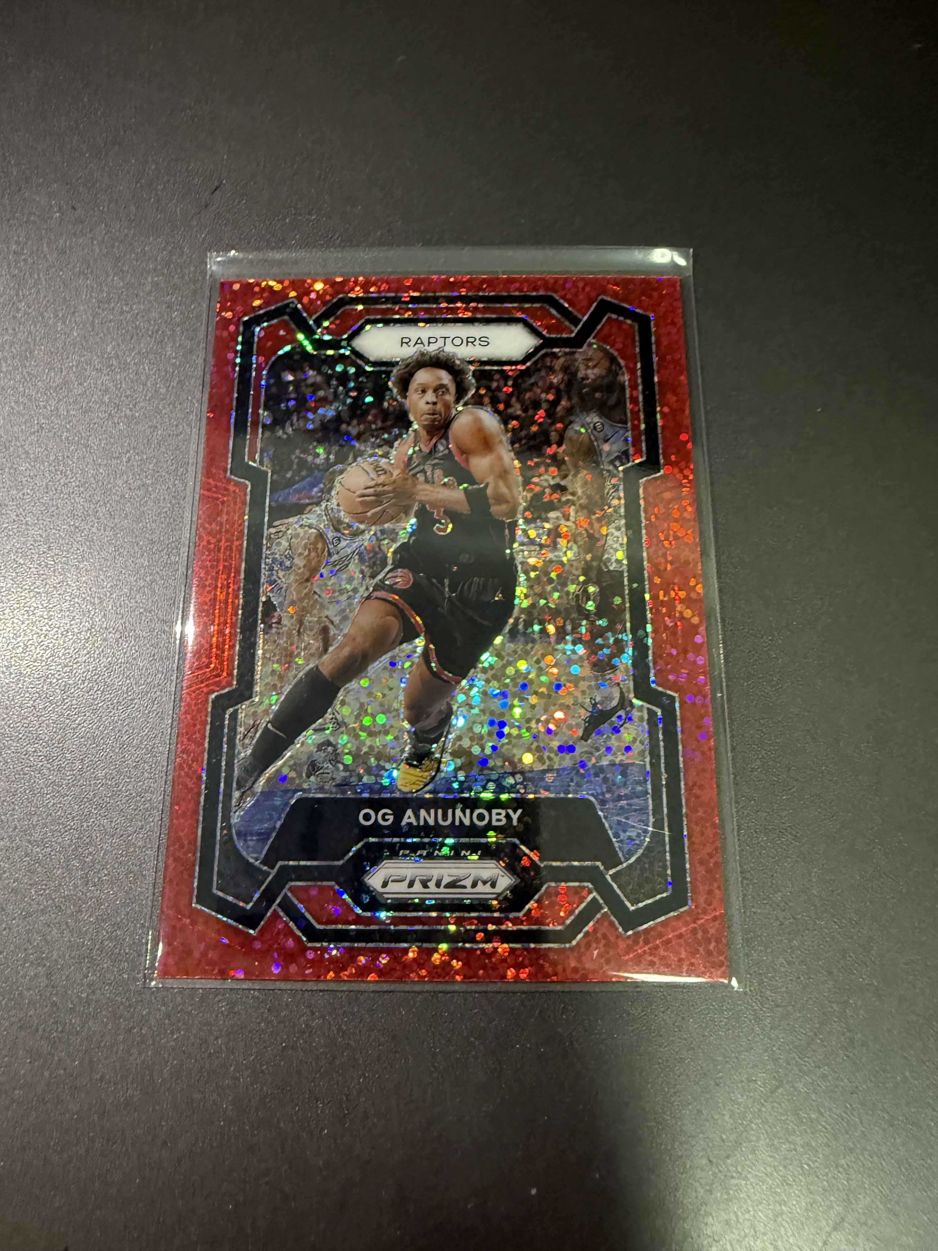 2023-24 Panini Prizm Draft Picks OG Anunoby OG 阿奴诺比 红闪折 丁
