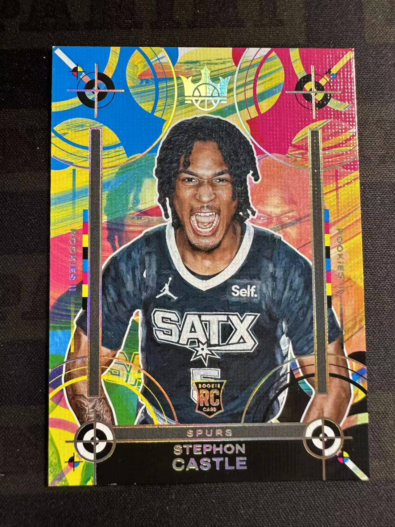 2024-25 Panini Court Kings Stephon Castle RC #149 马刺 斯蒂芬 卡斯尔 新秀年 油画 二级