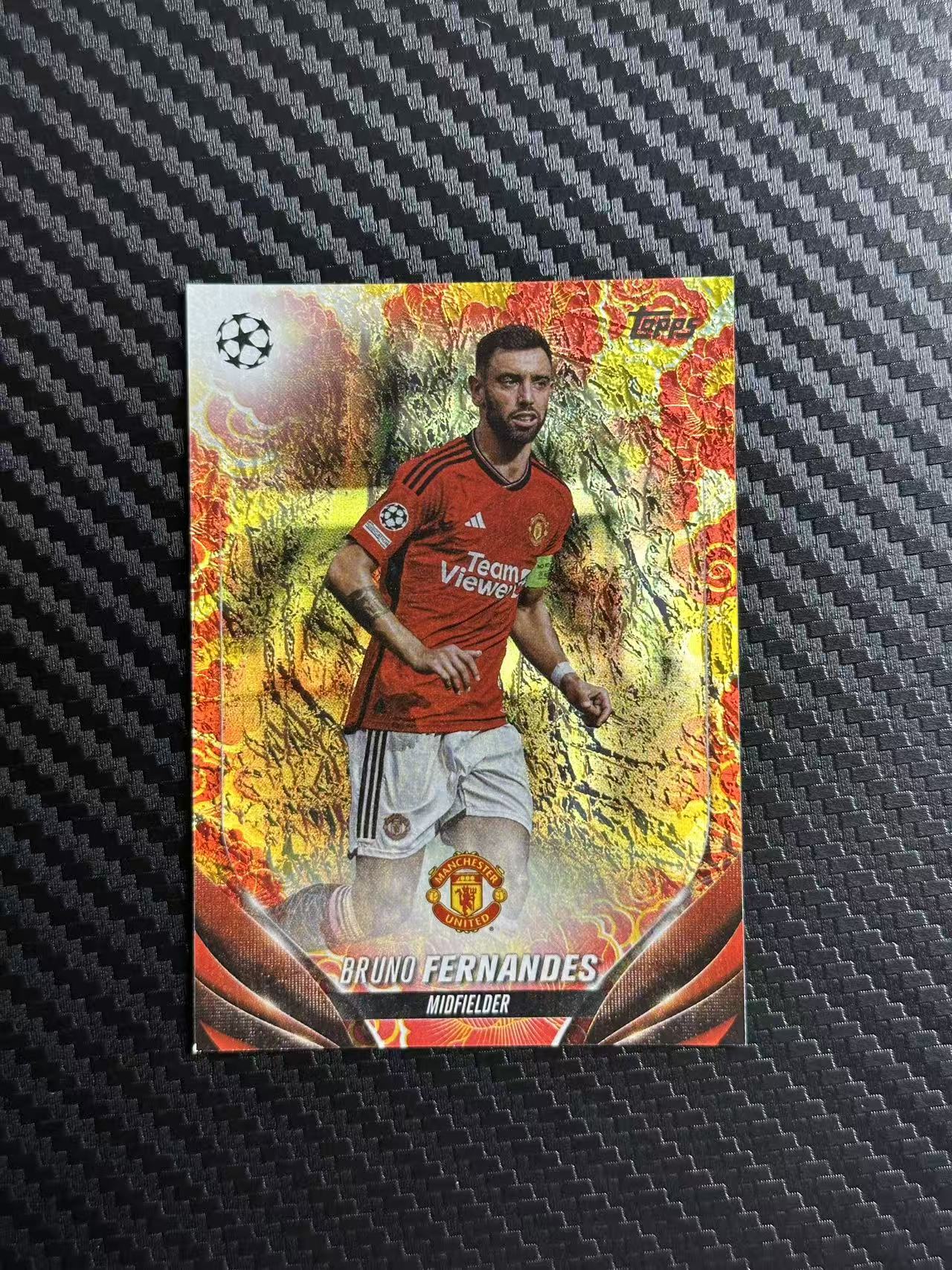 2024 Topps UCC Bruno Fernandes 欧冠 碧玉 B费 布鲁诺 费尔南德斯 曼联 葡萄牙 新年限定折 092/150编 卡品如图 拍前看描述