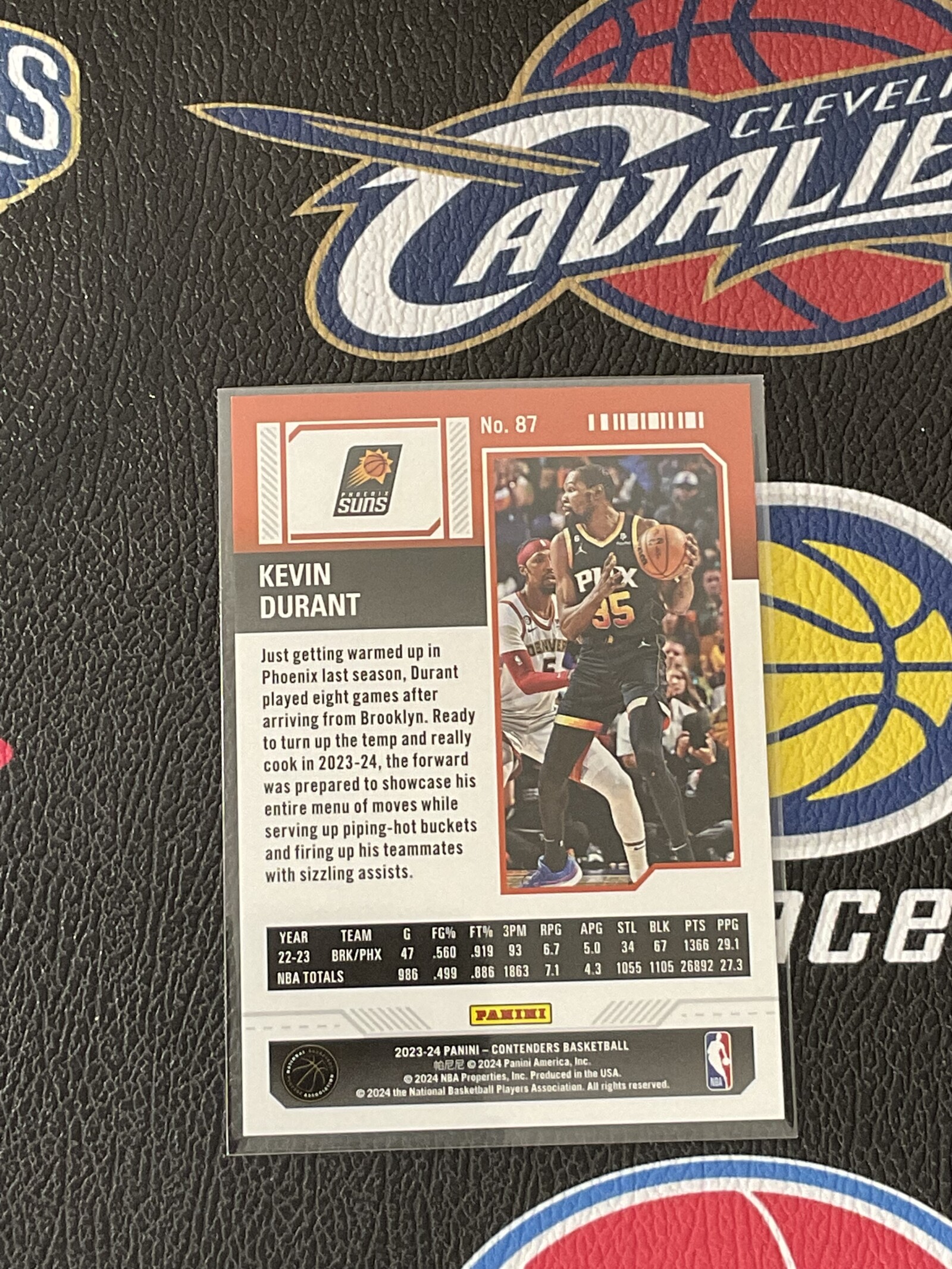 【大树营免费代卖】球票 凯文 杜兰特 太阳 149编 带编 全明星水平 收藏必备 卡品如图 瑕疵如图 #绒