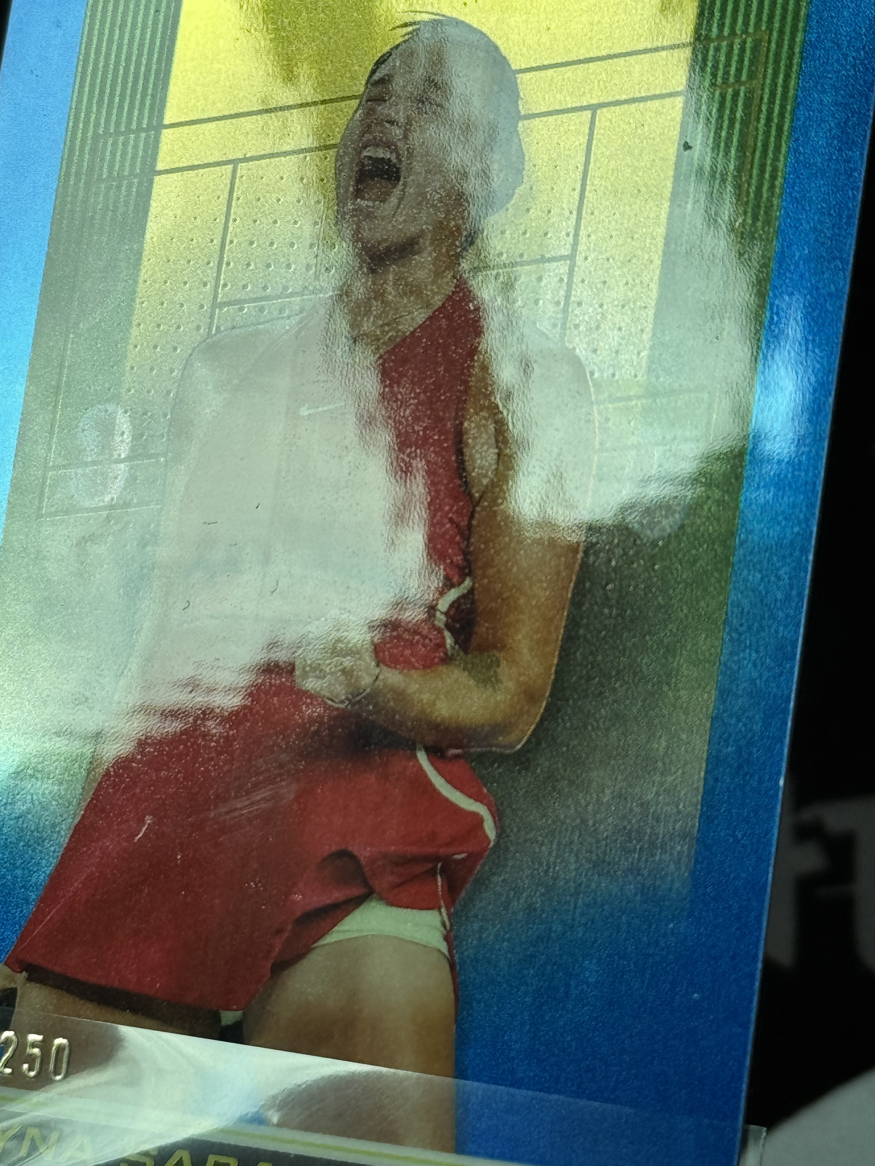 2024 Topps Chrome Aryna Sabalenka 【大熊球星卡店】网球 TC 阿丽娜 萨巴伦卡 /250编 蓝折 236/250 不累计 瑕疵如图看描述【海】