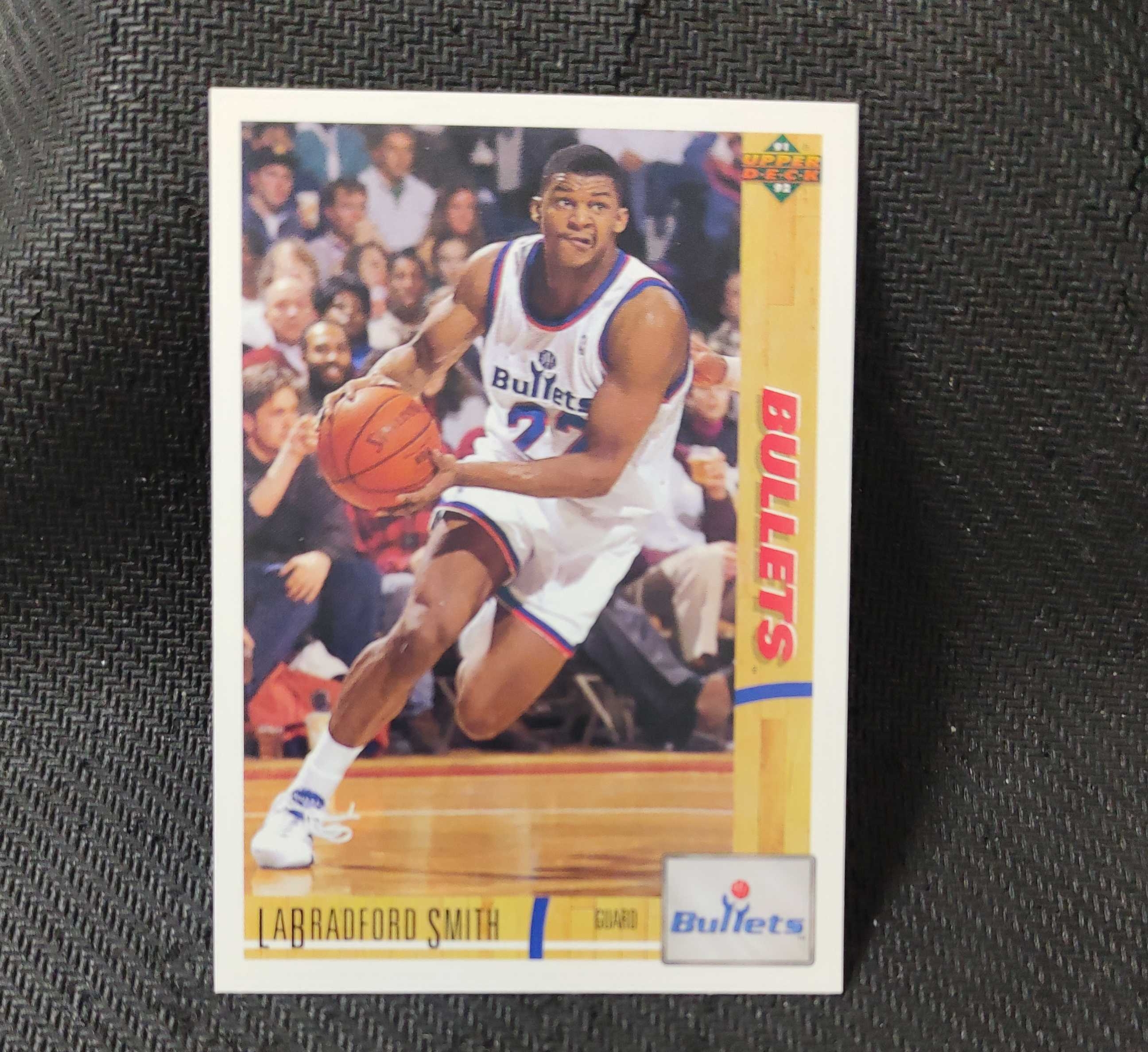 1991 Upper Deck Basketball LaBradford Smith 拉布莱德福德 史密斯 子弹队 收藏必备 可累计 收卡