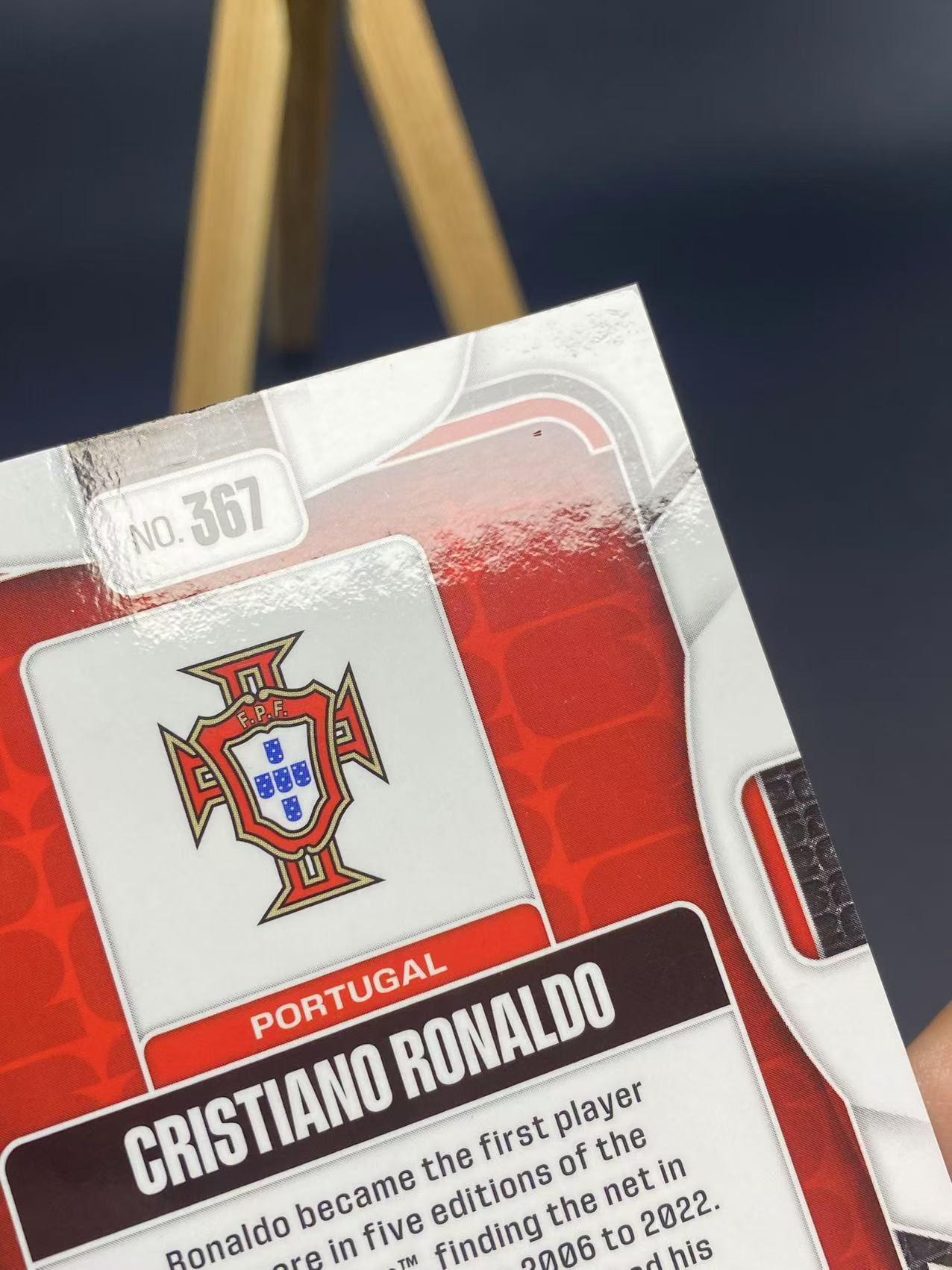2026 【六六代卖】 Prizm Cristiano Ronaldo 世界杯PZ C罗 葡萄牙 银波纹折射 base 瑕疵如图(kj01)