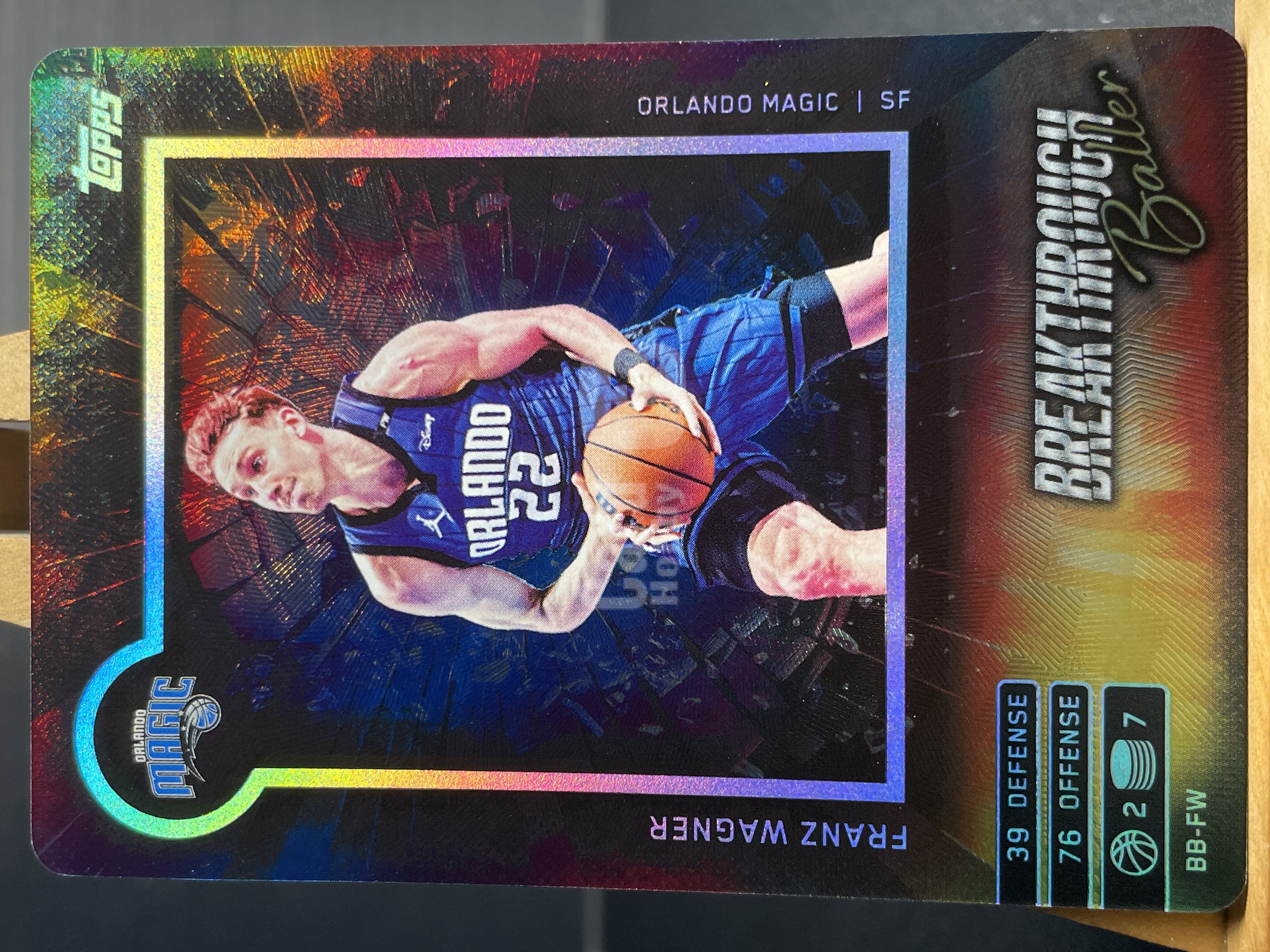 (T3) 2025 TOPPS 折射 弗朗茨 瓦格纳 魔术 实卡好看 收藏凑套必备 卡品如图!!!