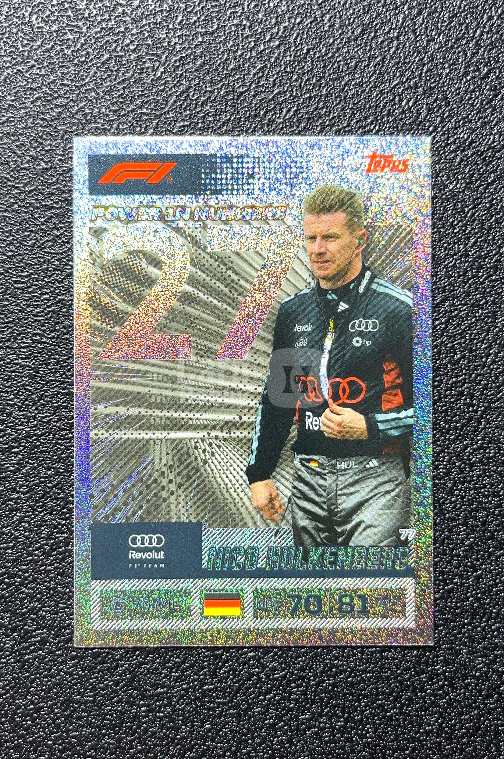 【小白1%代卖】2026 Topps Power in Numbers 数字力量 Mick Schumacher 米克·舒马赫 卡品如图 高价值 #77 Audi Revolut F1 0809