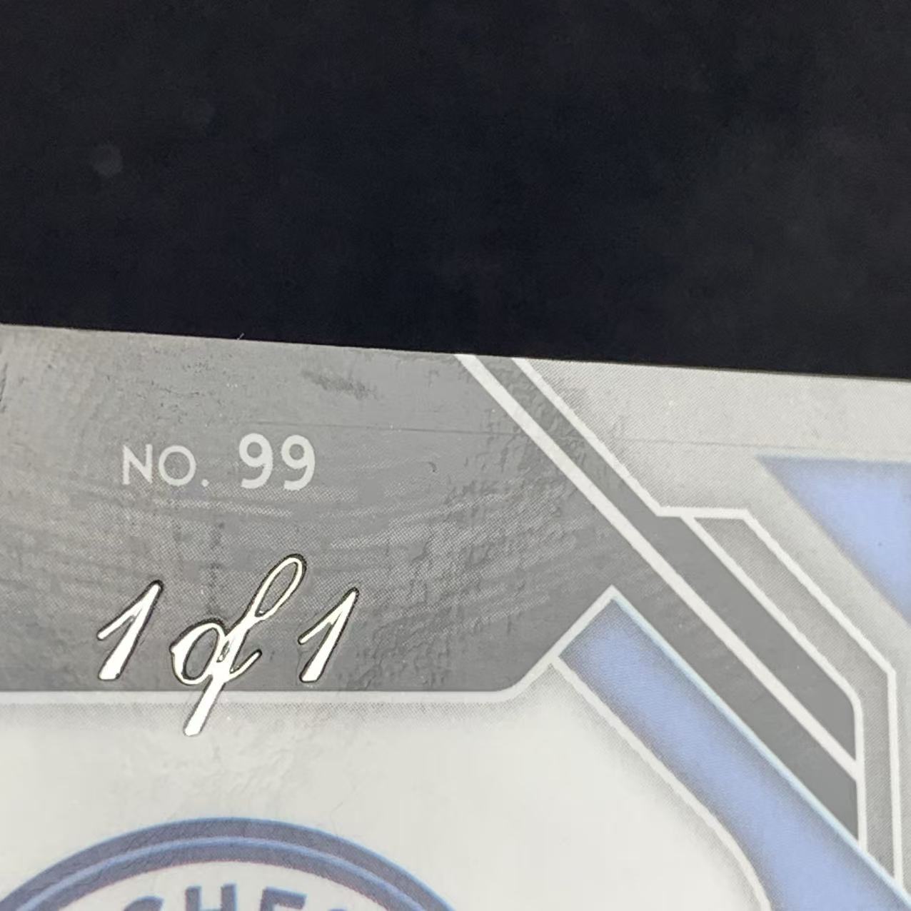 2020-21 Panini Prizm Kevin De Bruyne 英超 德布劳内 1/1编 ofo 黑折 曼城 瑕疵如图 @OSORA