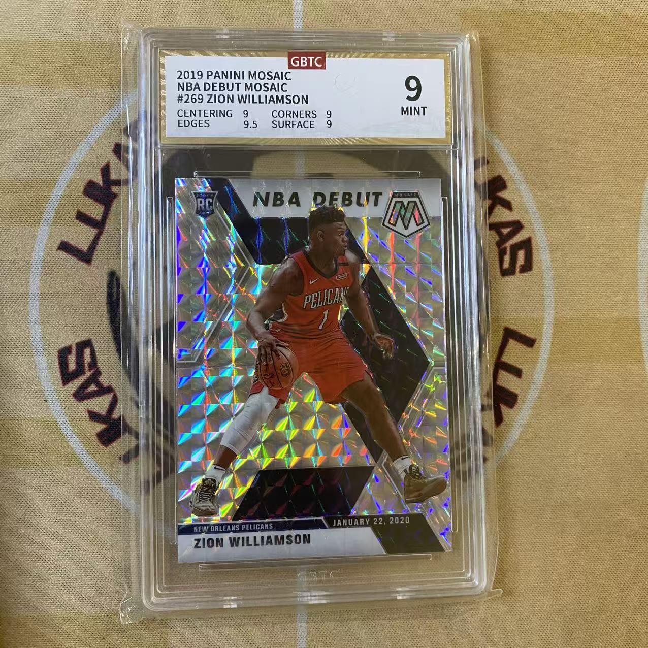 撸卡厮 Lukas 1920 马赛克 鹈鹕 状元 锡安 威廉姆斯 胖虎 新秀 格子折 新秀折 (yyyj)