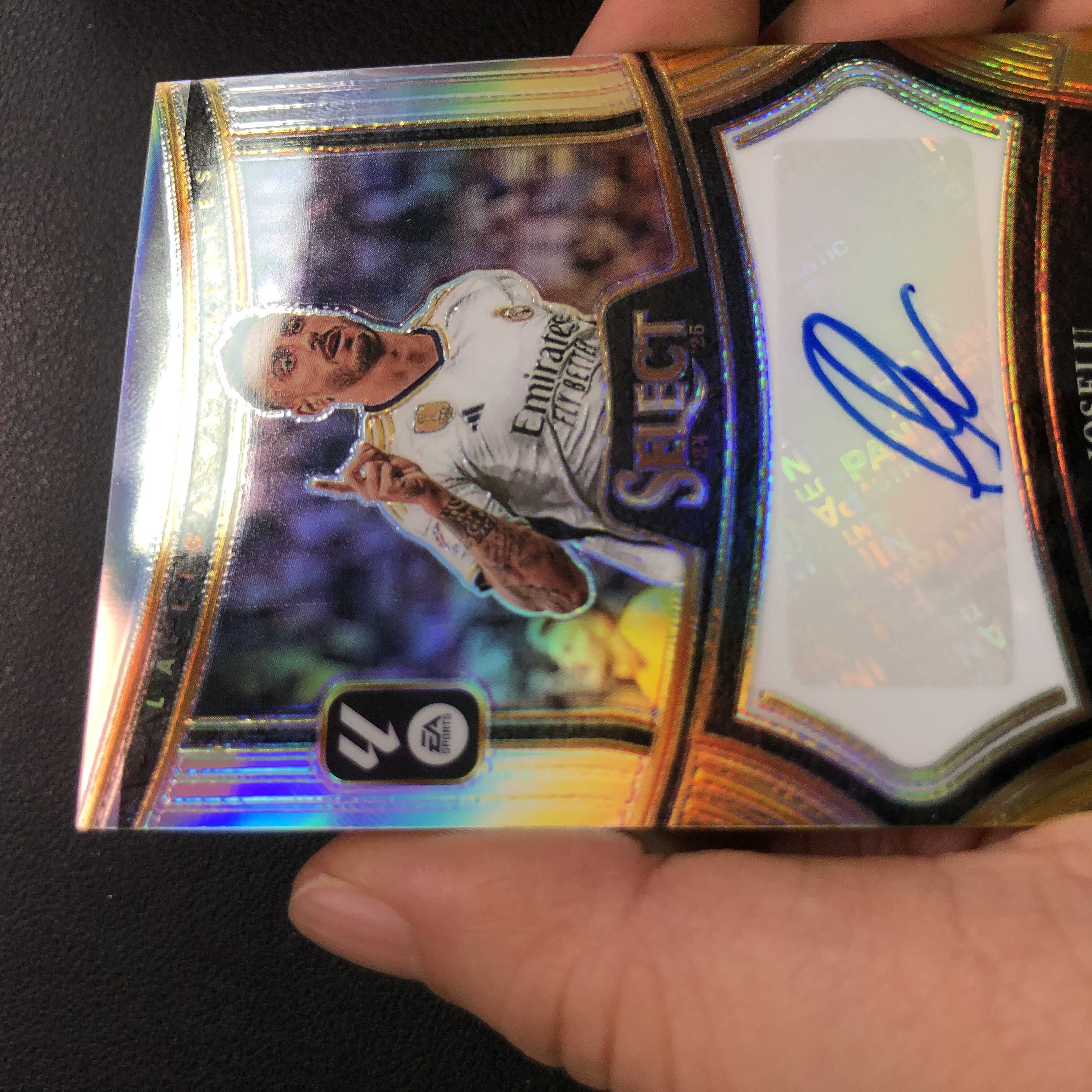 【拔脚代卖】2024 panini immaculate爱咪咪 joselu 何塞卢 西班牙 西班牙人 皇家马德里 签字 银折签 多图已拍仔细 ...