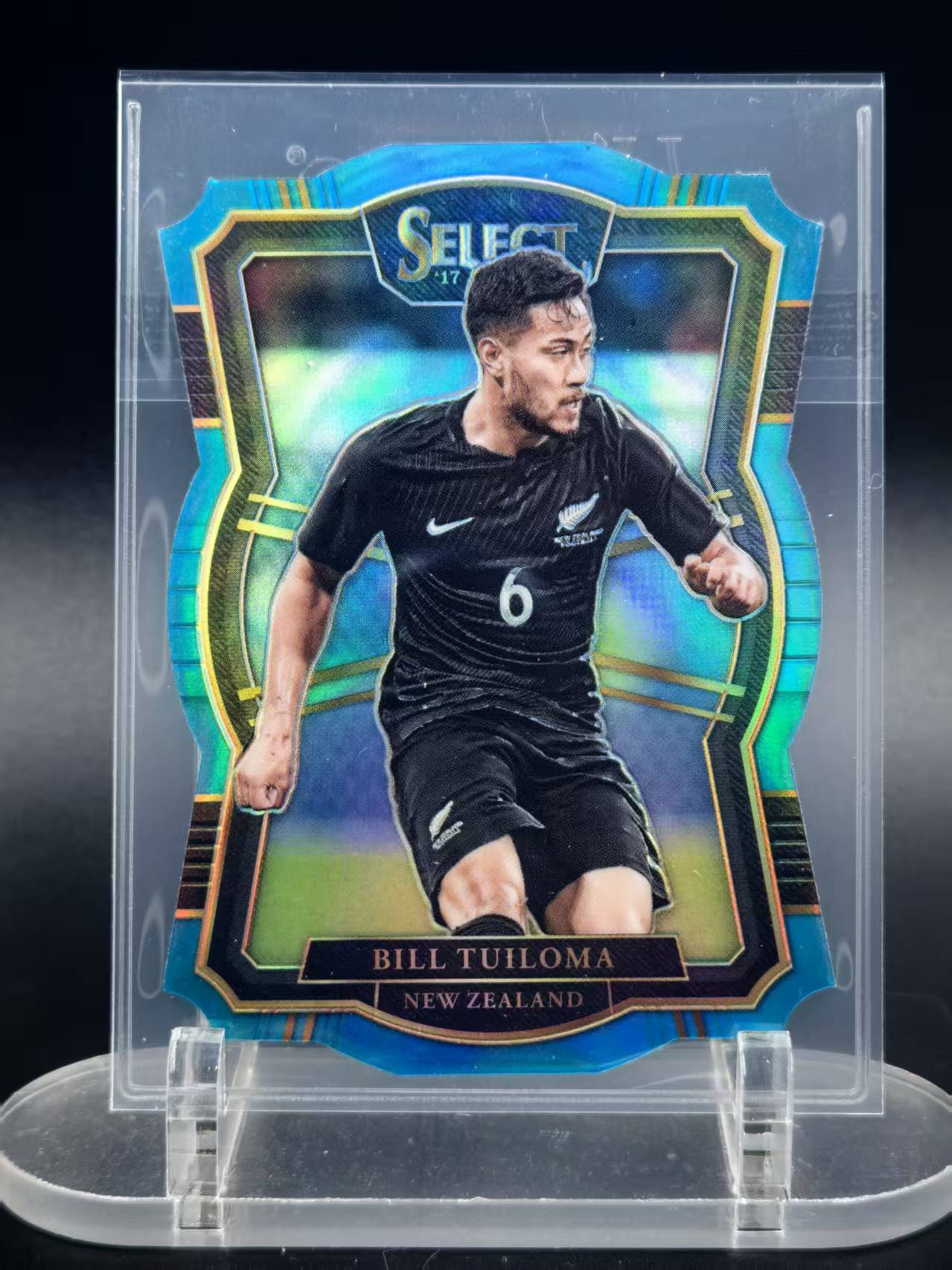 2017-18 Panini Select Bill Tuiloma #138 比尔 图依洛玛 新西兰 蓝折异型 134/249编