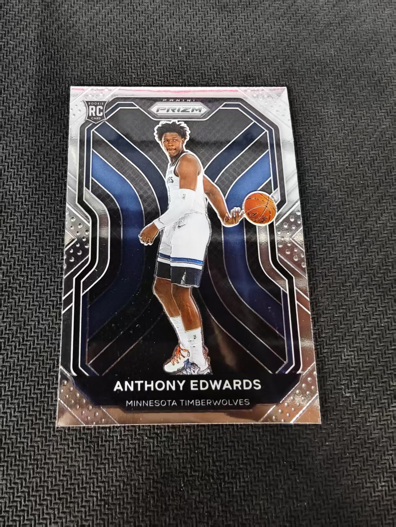 【可合并,不累计】2020-21 Panini Prizm Anthony Edwards RC PZ 安东尼 爱德华兹 华子 森林狼队 新秀RC 瑕疵如图