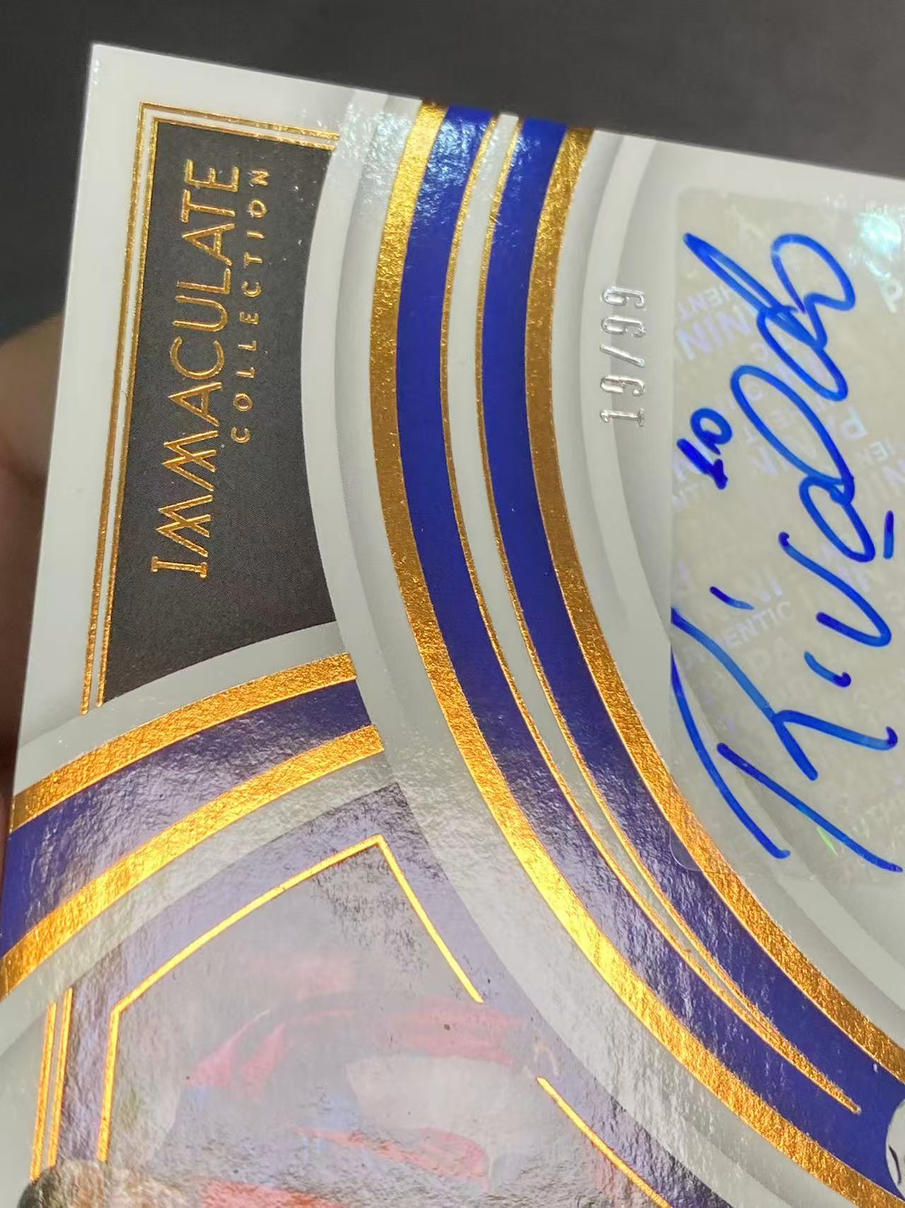 2022-23 Panini Immaculate Rivaldo 爱咪咪 巴塞罗那 巴萨 里瓦尔多 99编 签字 巴西 瓦刀 传奇 名宿 微瑕如图【ZYP代拍】Z586