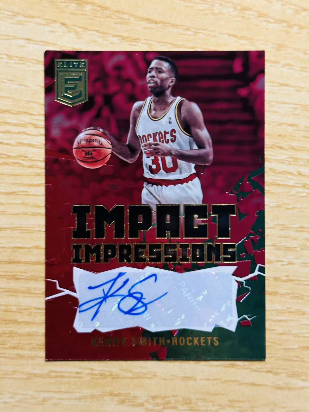 2021-22 Panini Donruss Kenny Smith 嘿嘿代卖 杜蕾斯 精英 肯尼 史密斯 签字 火箭 收藏必备