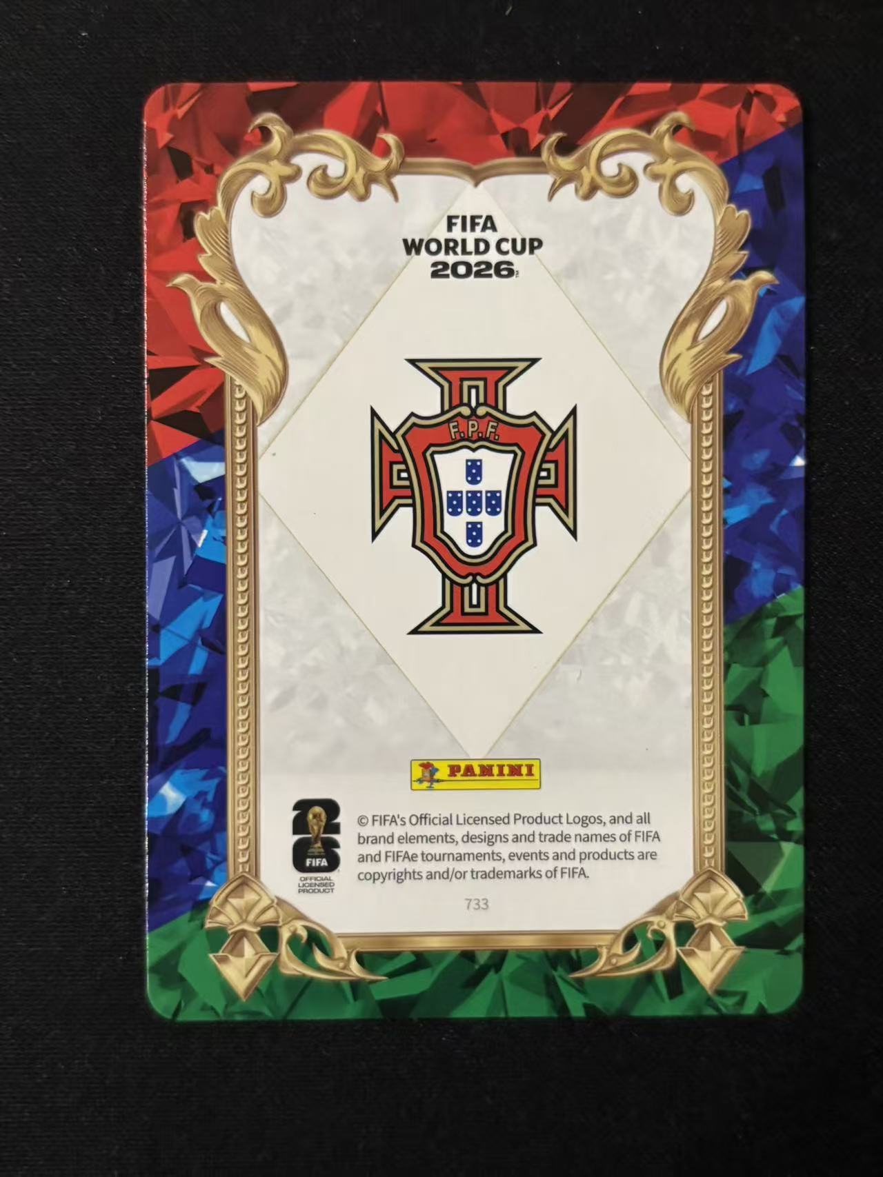 【星辰】2026 Panini 卡游 FIFA WORLD CUP 世界杯 10元包 薄卡 铭金卡 维蒂尼亚 葡萄牙 中场 VITINHA 实卡精美