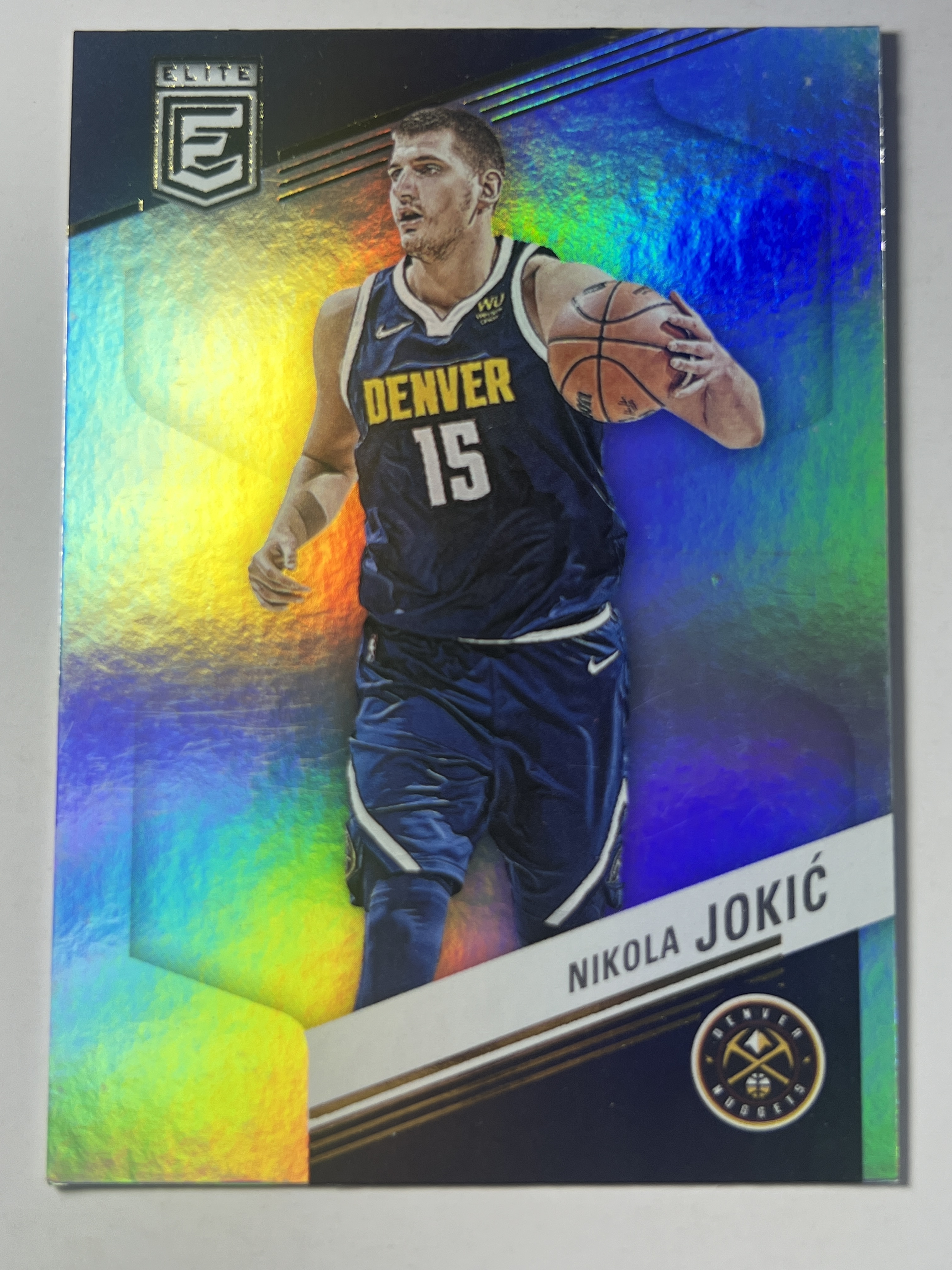 2022-23 Panini Elite Nikola Jokic 尼古拉 约基奇 约老师 掘金队 折射卡 《 热门球星 收藏必备 》 凑套必备 #34
