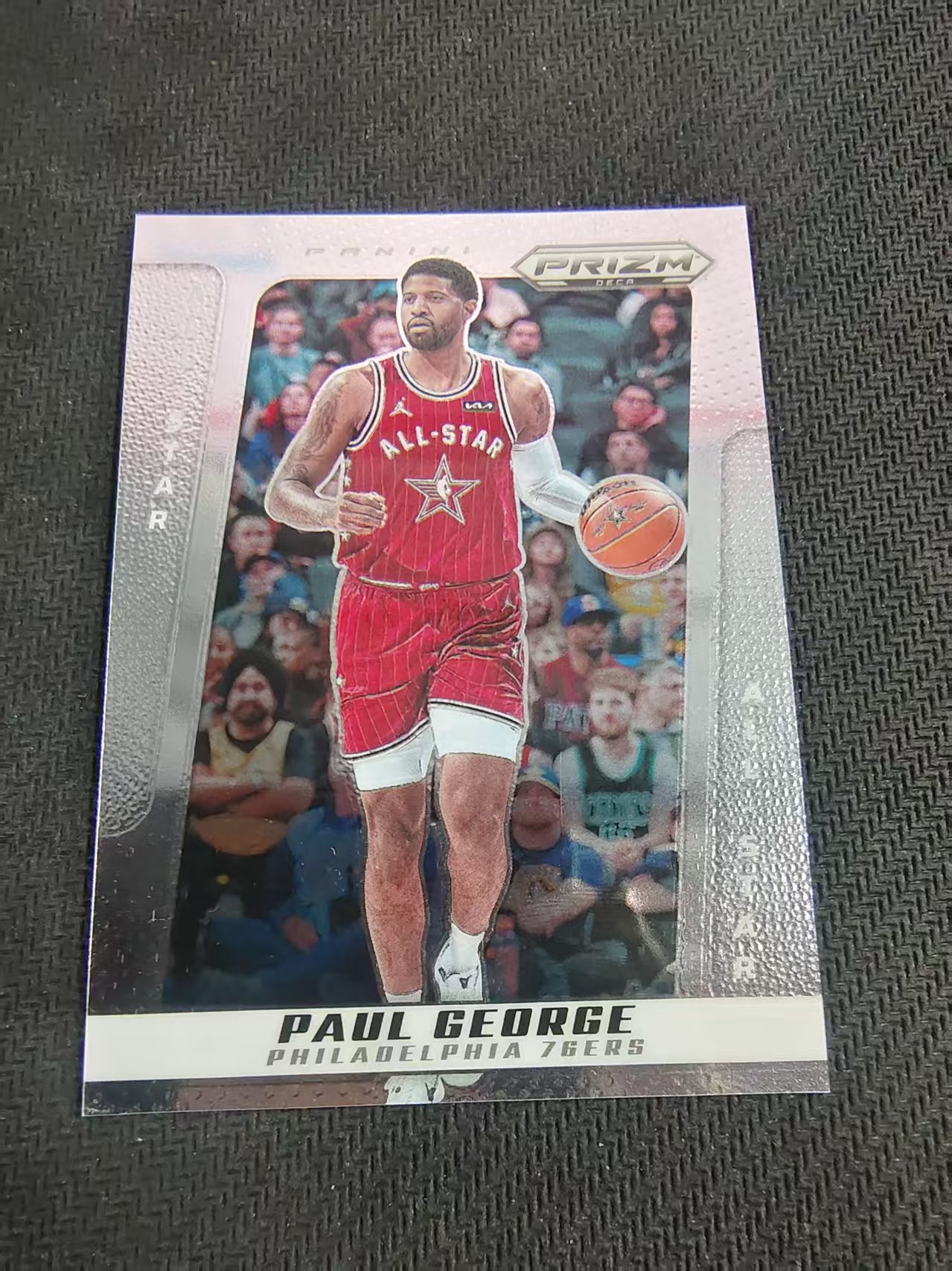 【可合并,不累计】2024-25 Panini Prizm Deca Paul George 76人 保罗 乔治 PZ 复刻 全明星 划痕 边角瑕疵 #260