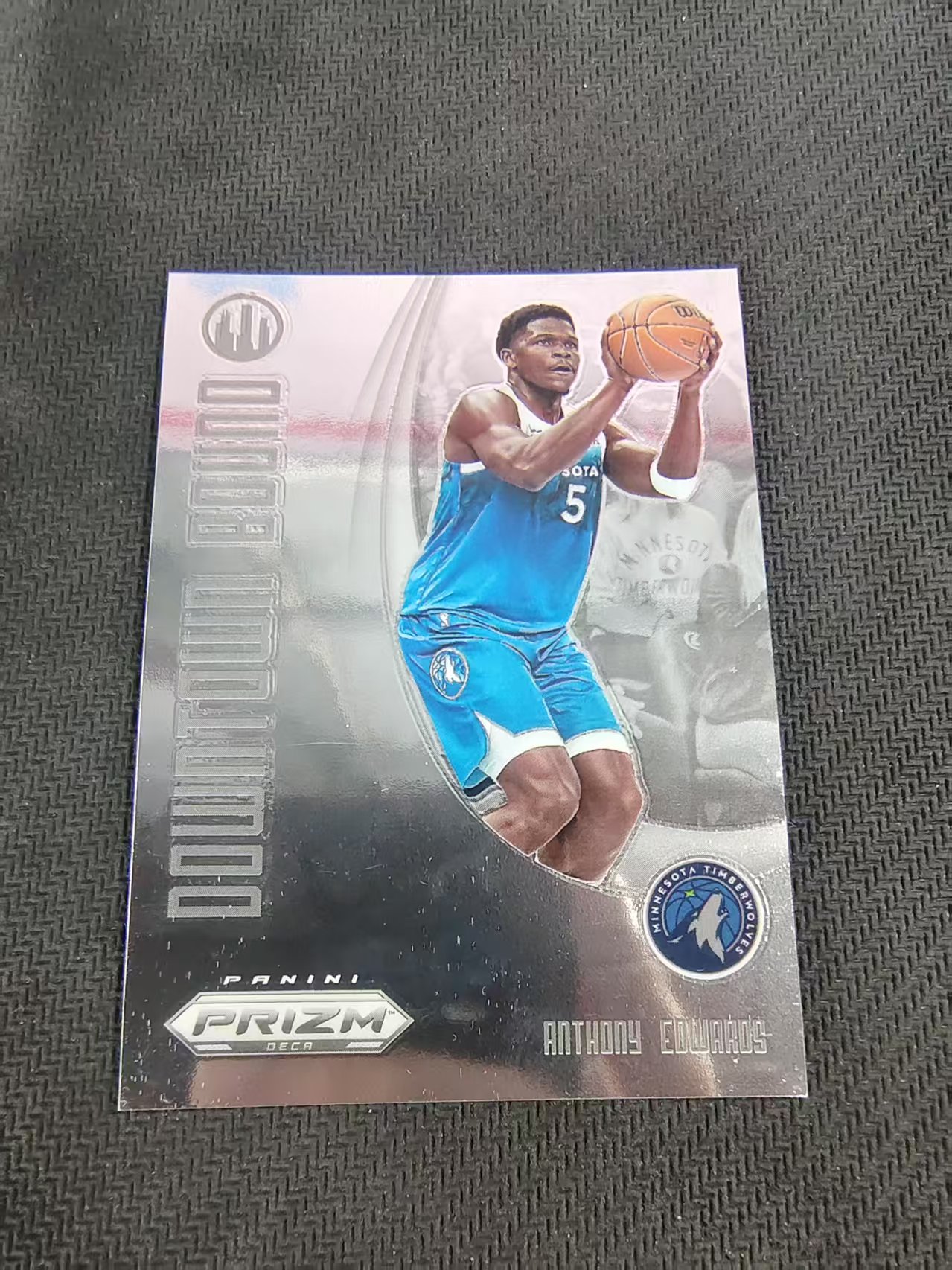 【可合并,不累计】2024-25 Panini Prizm Deca Anthony Edwards 复刻PZ 安东尼 爱德华兹 华子 森林狼 特卡 划痕 边角瑕疵 #2