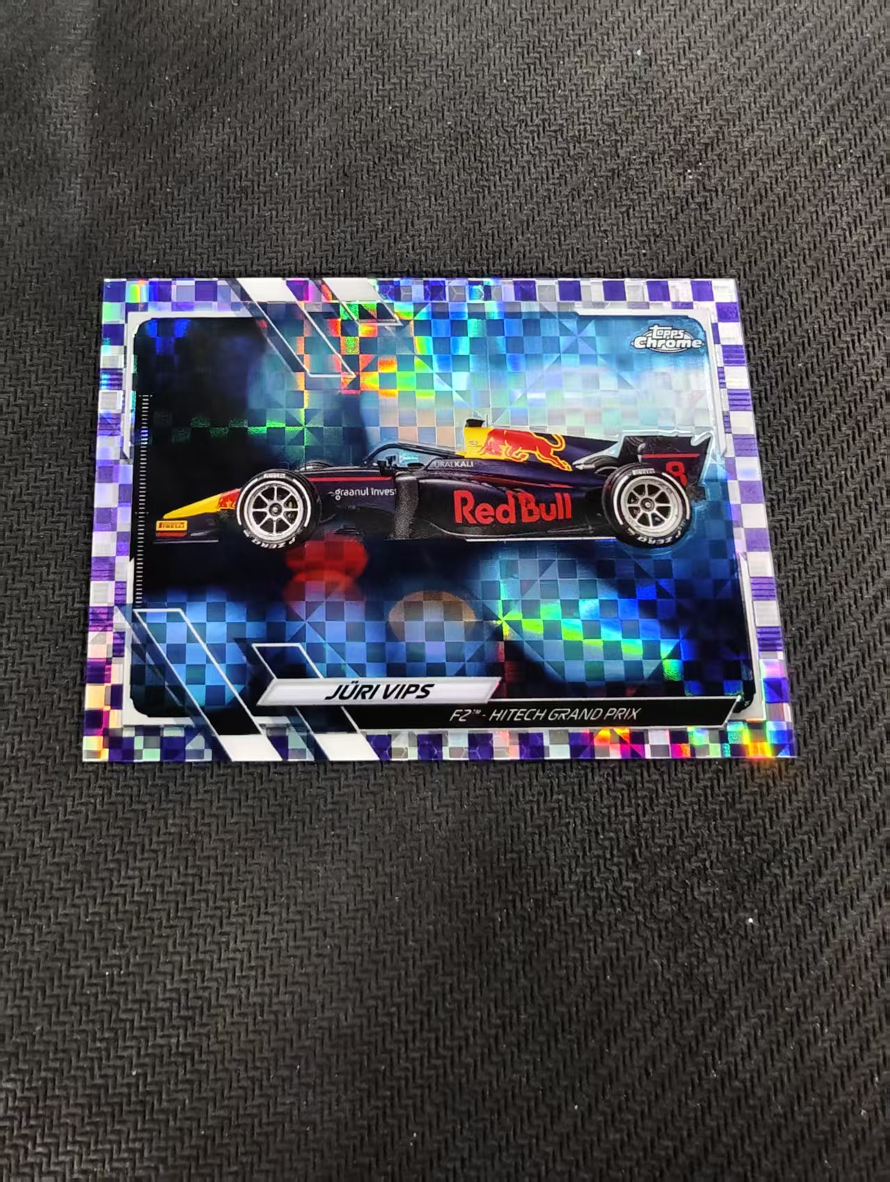 【汽水拍卖】2021 Topps Chrome juri vips F1 F2 朱利 维普斯 199编 格子折 棋盘折