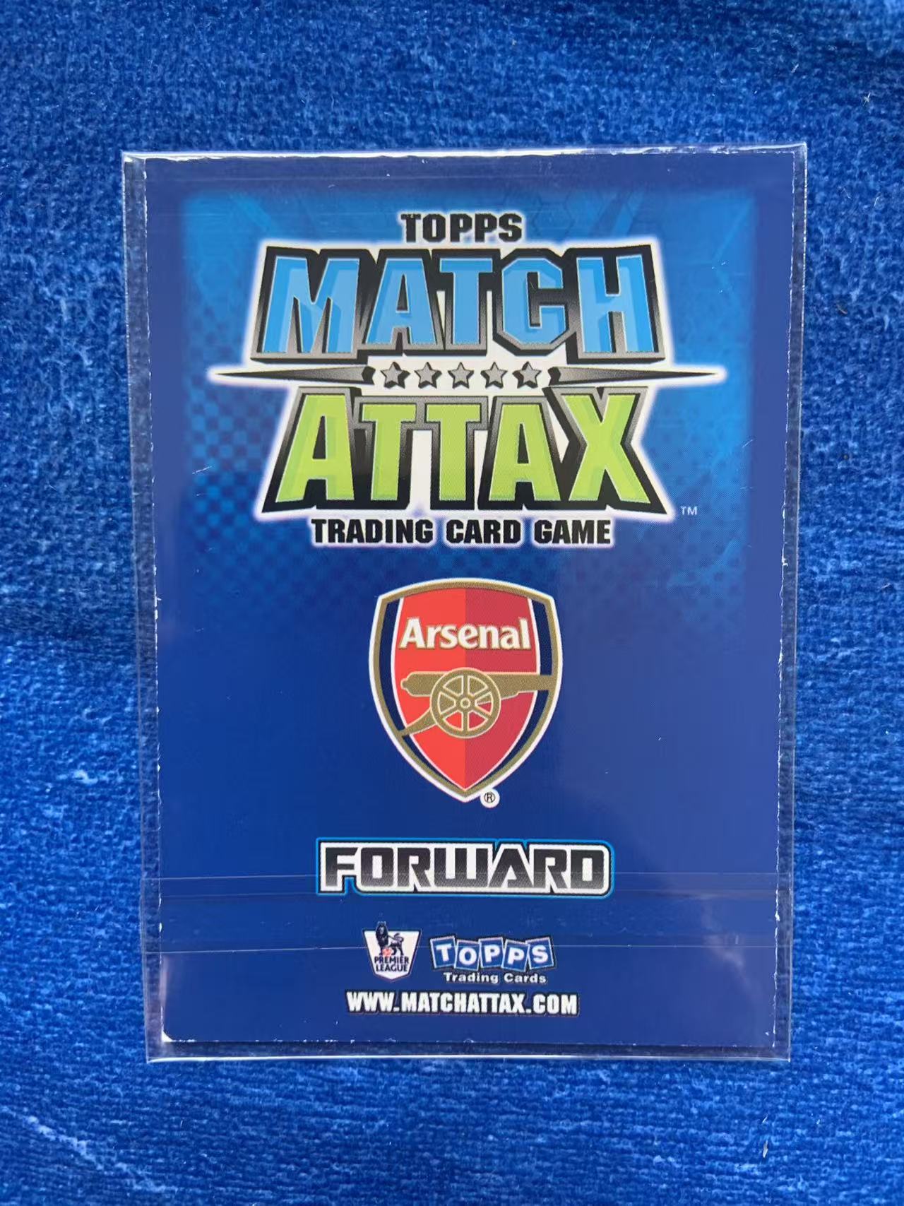 2008-09 Topps Premier Adebayor 英超 大比例帽子戏法英雄特卡 阿森纳Arsenal 阿德巴约 曼城Manchester City 皇家马德里Real Madrid
