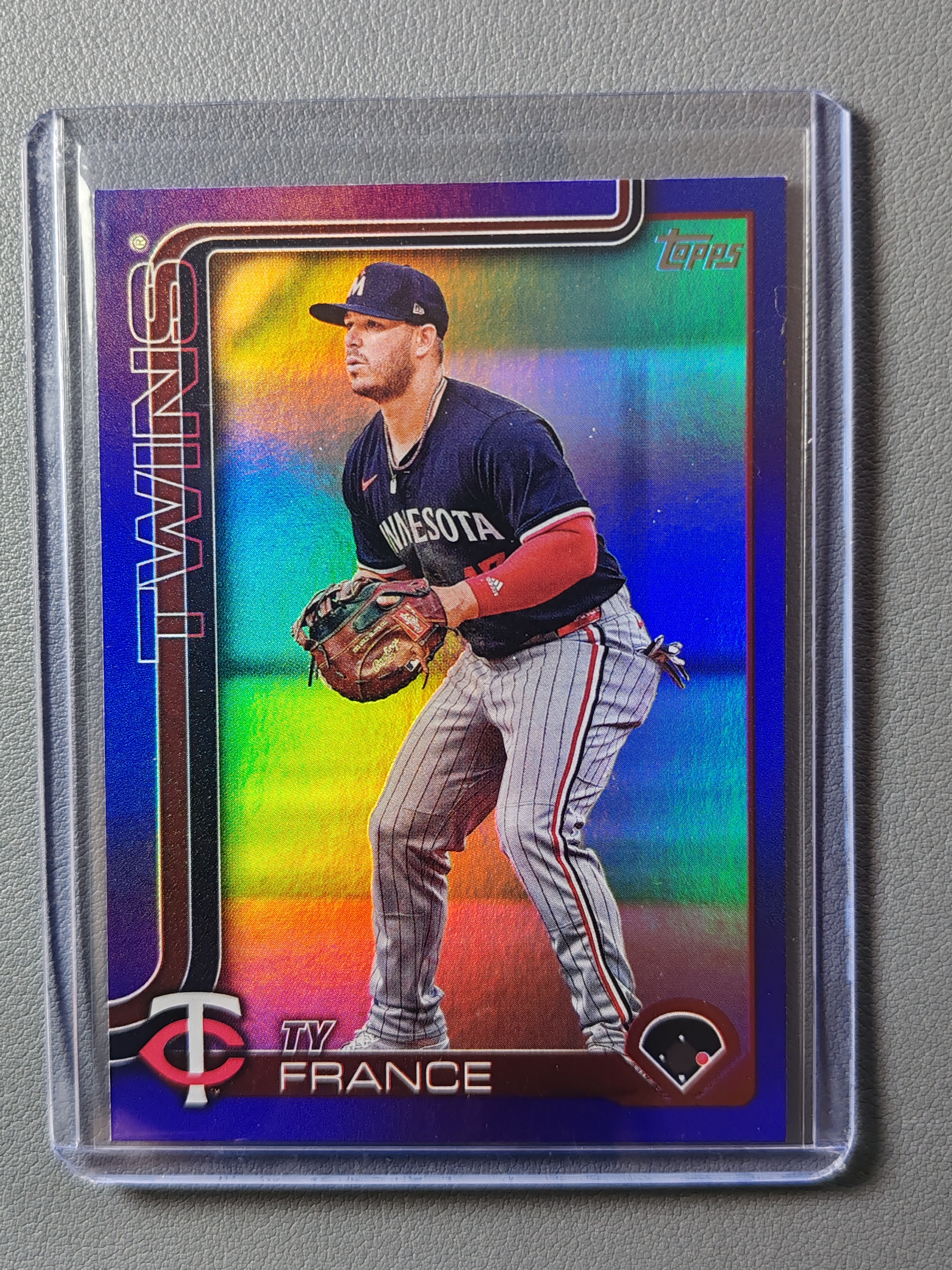 2025 Topps Update Ty France 250编!紫折!【pei】