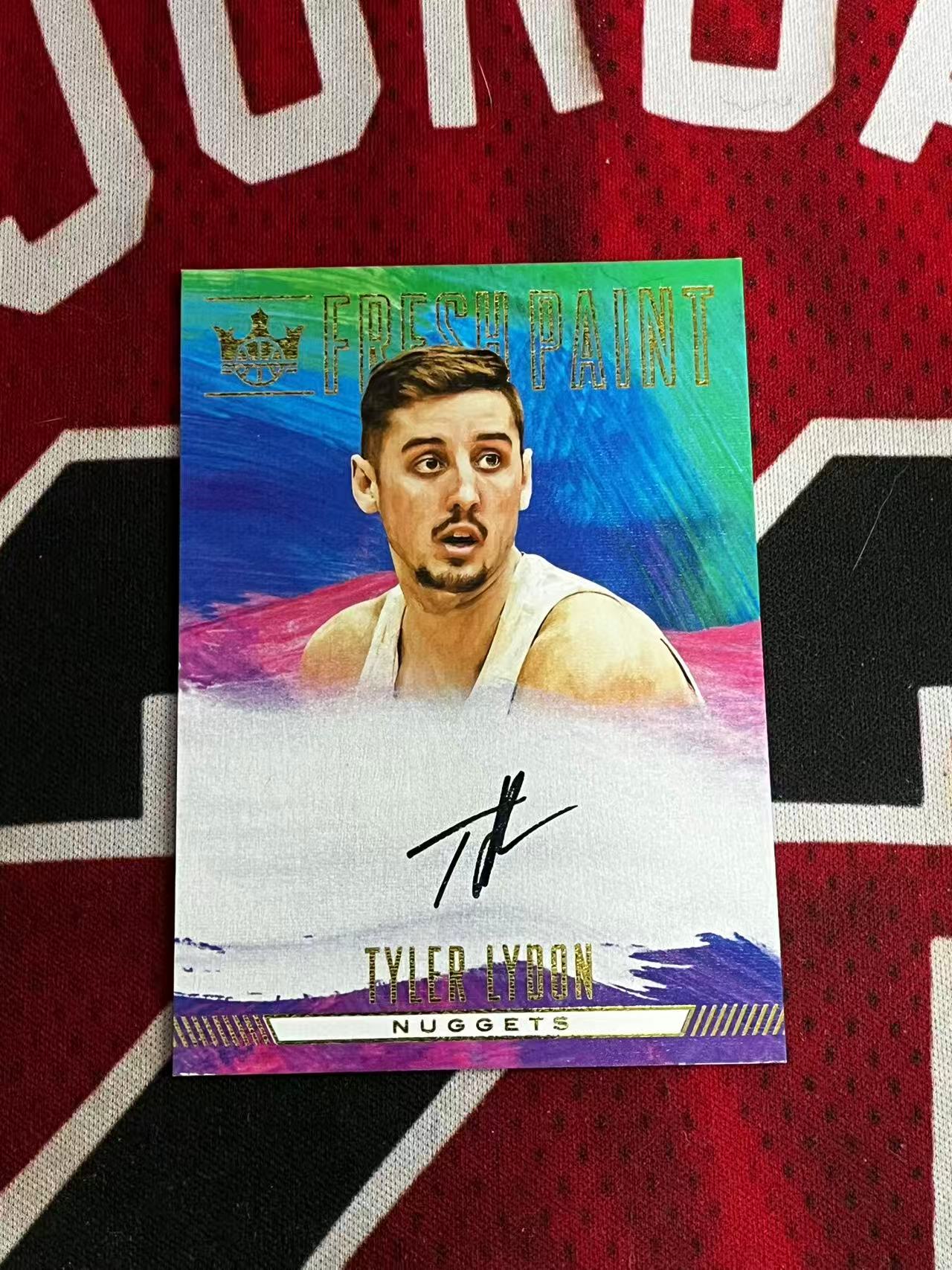 【0手续费接寄拍】2017-18 PANINI COURT KINGS 油画系列 掘金 新秀RC 泰勒莱登 签字卡 卡签 一级油画FP签 专收凑套必备【烂臭嘴拍卖】