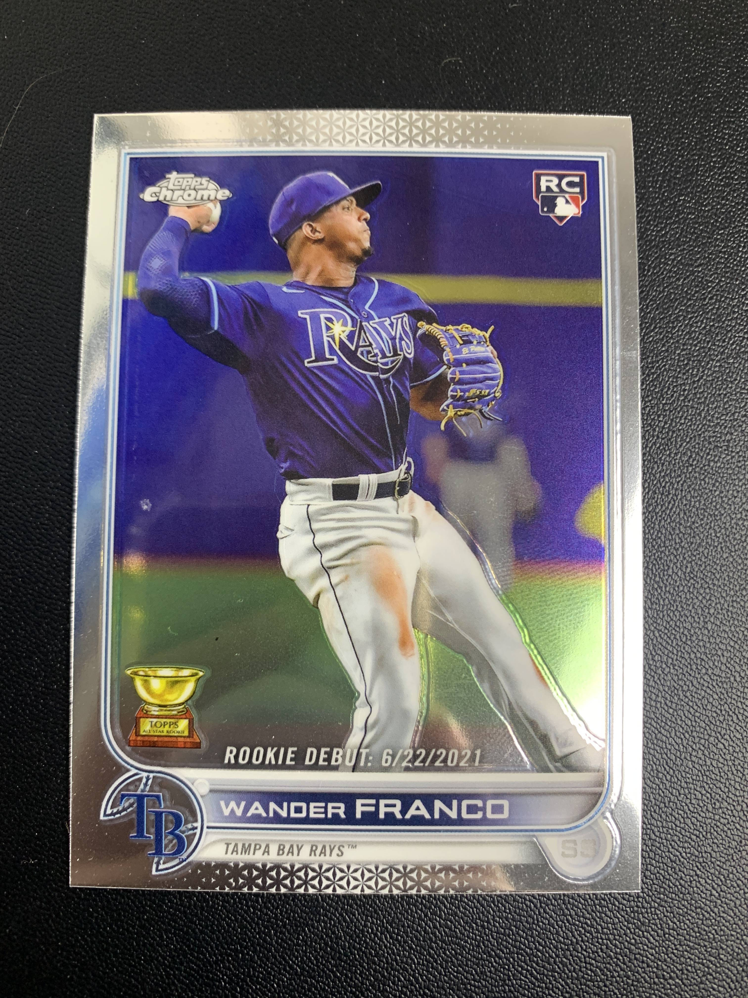 2022 Topps Chrome Wander Franco RC 新秀万德弗朗科/多米尼加