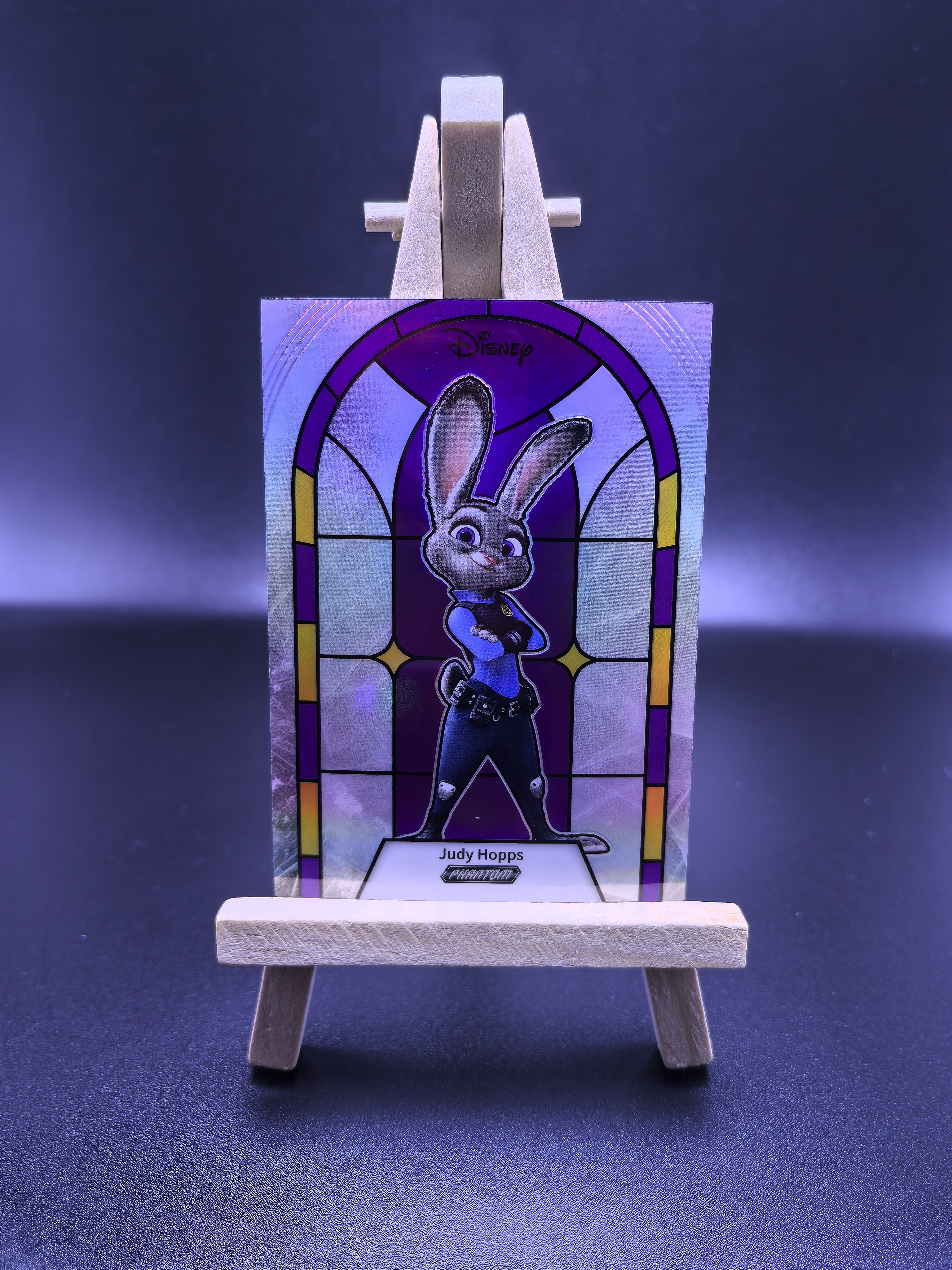 2025 Kakawow 卡卡沃 Phantom Disney 迪士尼 Judy Hoops 彩玻璃-紫 疯狂动物城 朱迪 霍普斯 大热IP 限量115编 卡品如图(NGU)