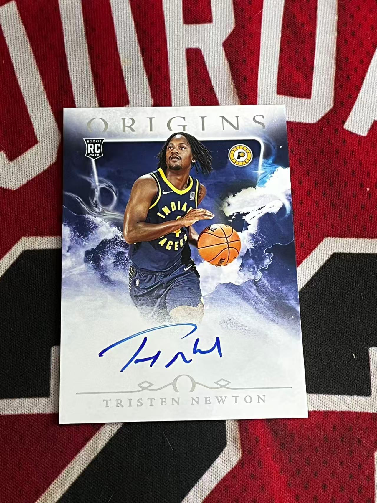 【接寄拍】2024-25 PANINI ORIGINS 起源系列 步行者 新秀RC 特里斯滕牛顿 签字卡 卡签 新秀签 专收凑套必备【烂臭嘴拍卖】