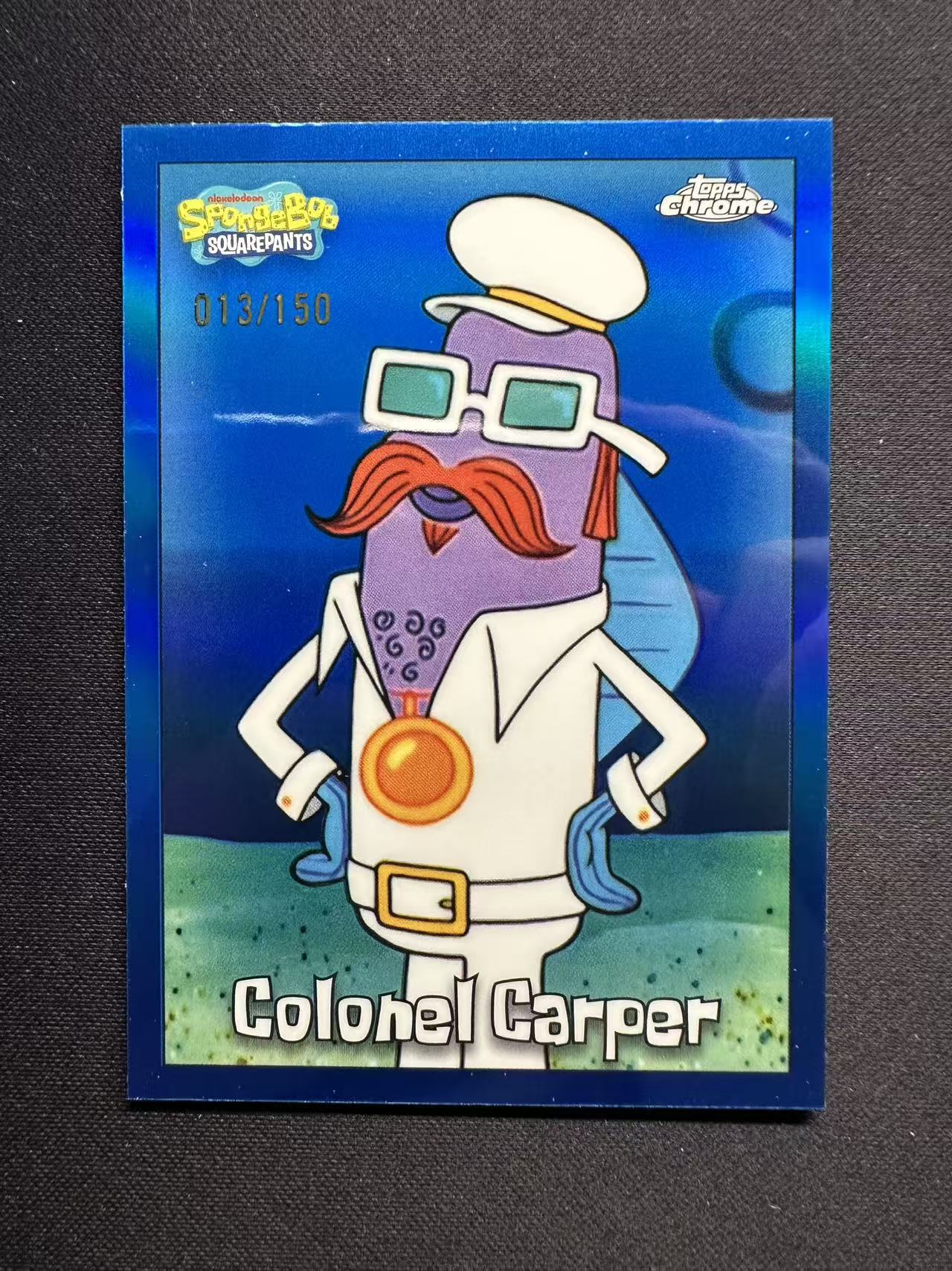 【大四喜拍卖】2025 Topps SpongeBob SquarePants 海绵宝宝25周年 Colonel Carper 卡伯上校 ...