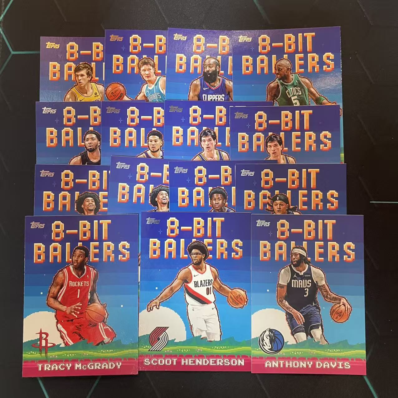 2025 Topps flagship 多球员 RC 【阿福代卖】VJ 埃奇库姆 埃斯 贝利 等 新秀 8-BIT BALIERS特卡 lot 打包 收藏必备(行行行A)