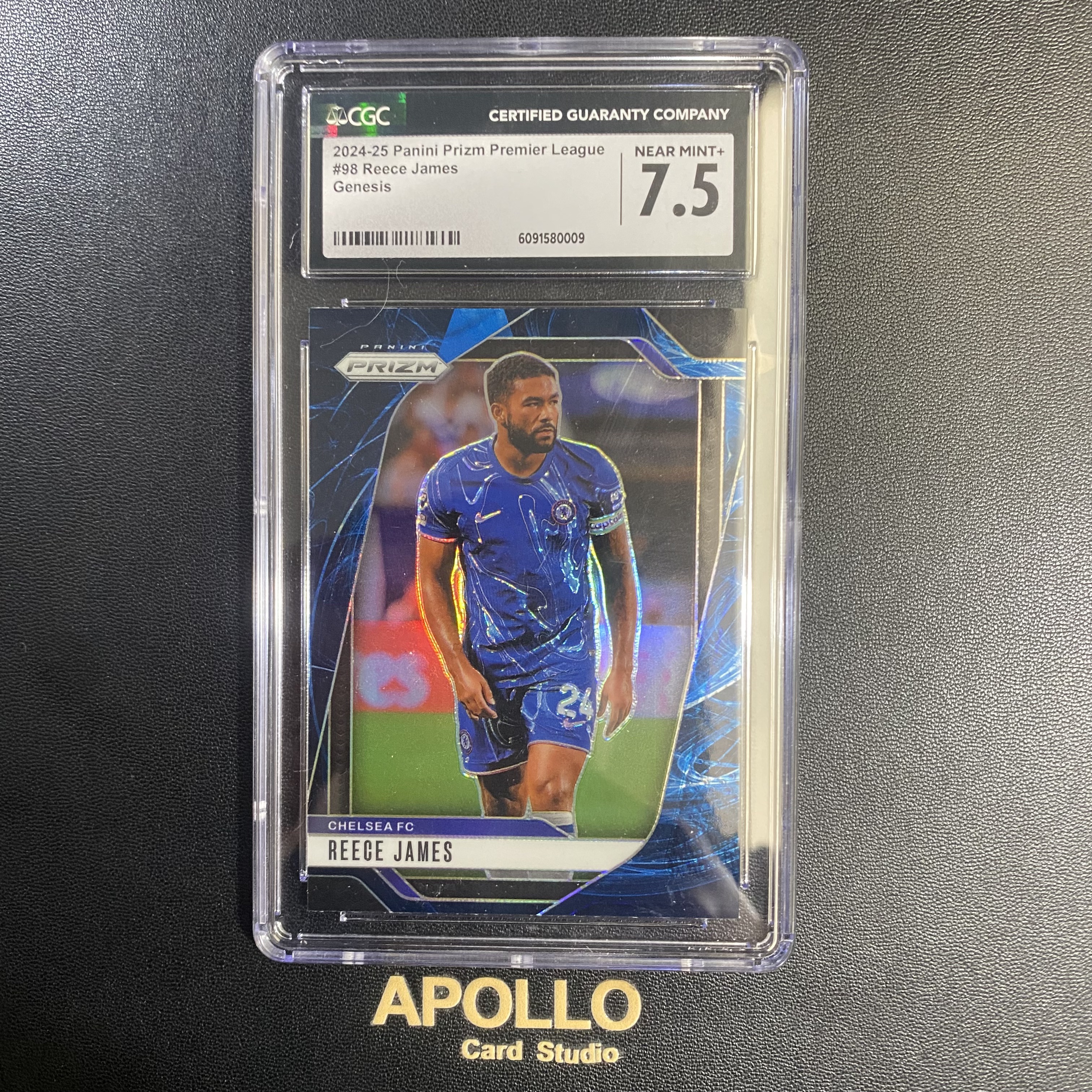 2024-25 Panini Prizm Reece James 里斯 詹姆斯 英超pz 切尔西 Genesis 起源特卡 大比例SSP 箱货 CGC评级 卡品如图 -月初