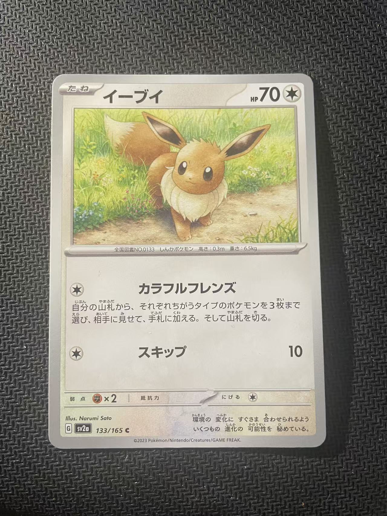 2024 Pokemon TCG 1 伊布 ja 宝可梦 日文 日版 木水拍卖第二百三十一期