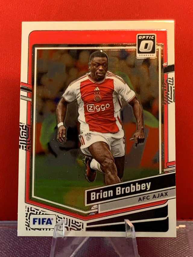 （老末代拍）E17  2023-24 Panini Donruss Brian Brobbey 布罗比  阿贾克斯 杜蕾斯 塑胶特卡 顺丰寄付 免费代拍 不保卡品