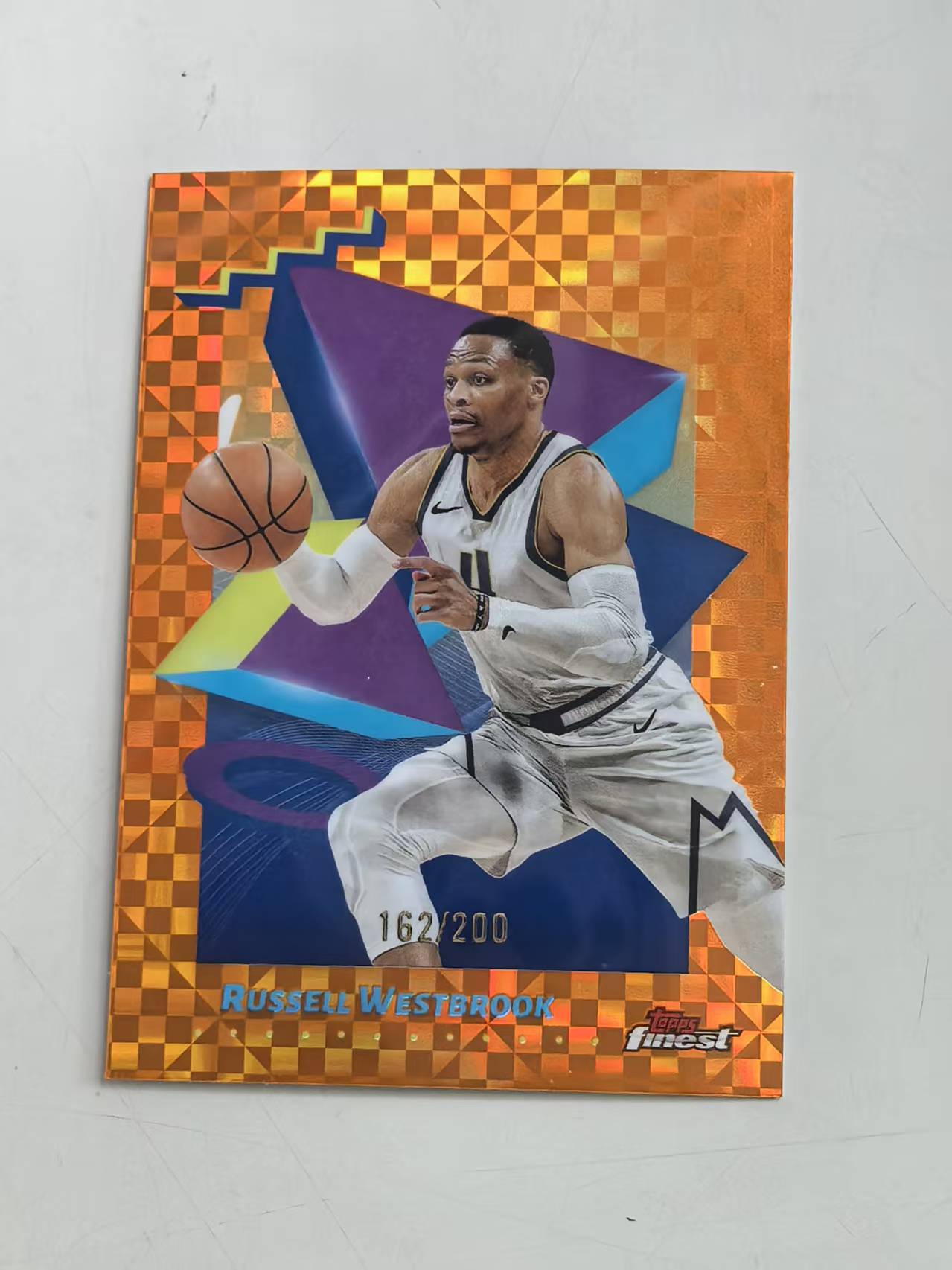 2025 Topps Finest Russell Westbrook #134 掘金 200编 折射 【黑魔苏】