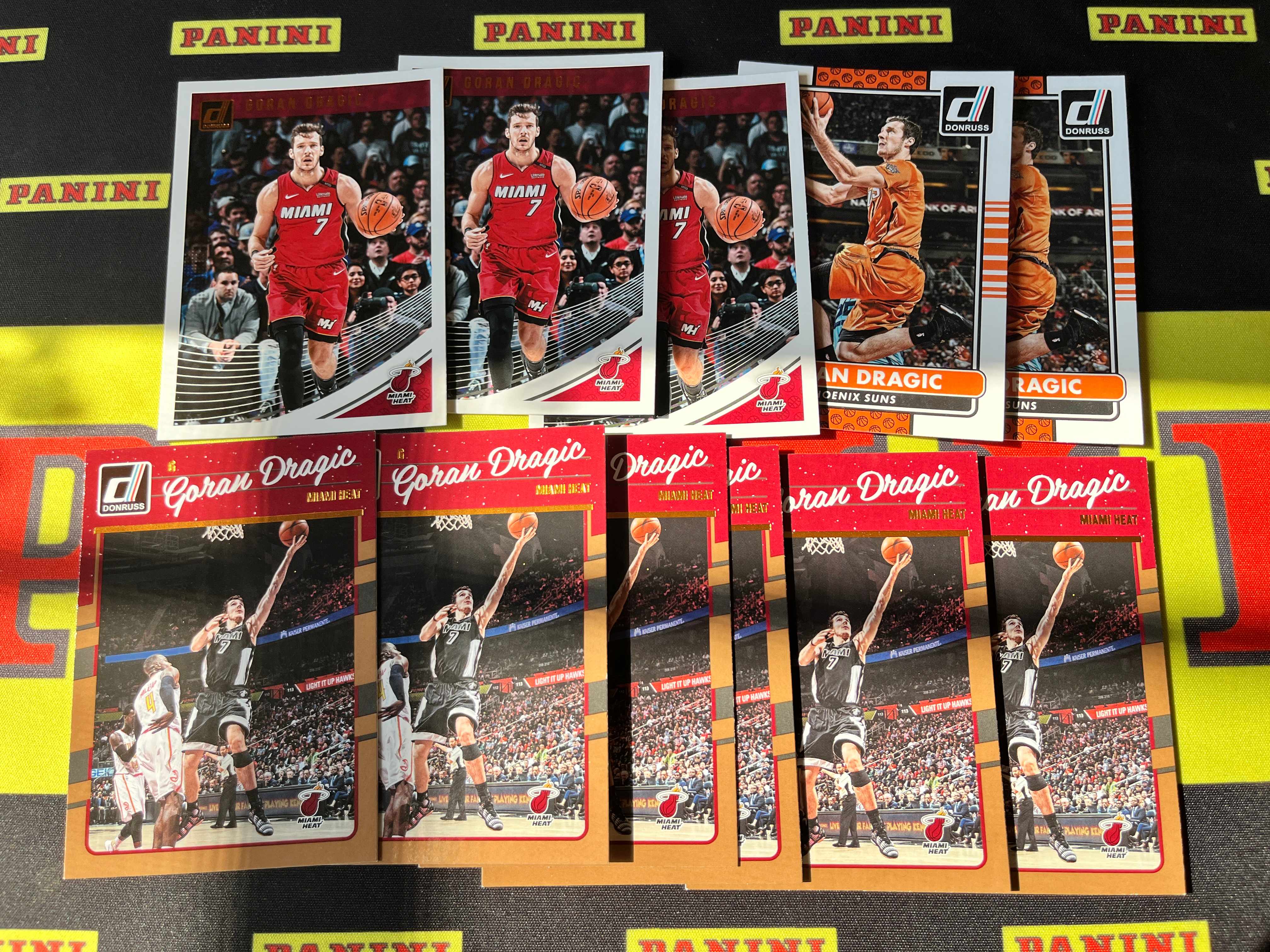 2016-17 Panini prizm LeBron James Donruss 杜蕾斯 普特打包 热火 太阳 戈兰德拉季奇