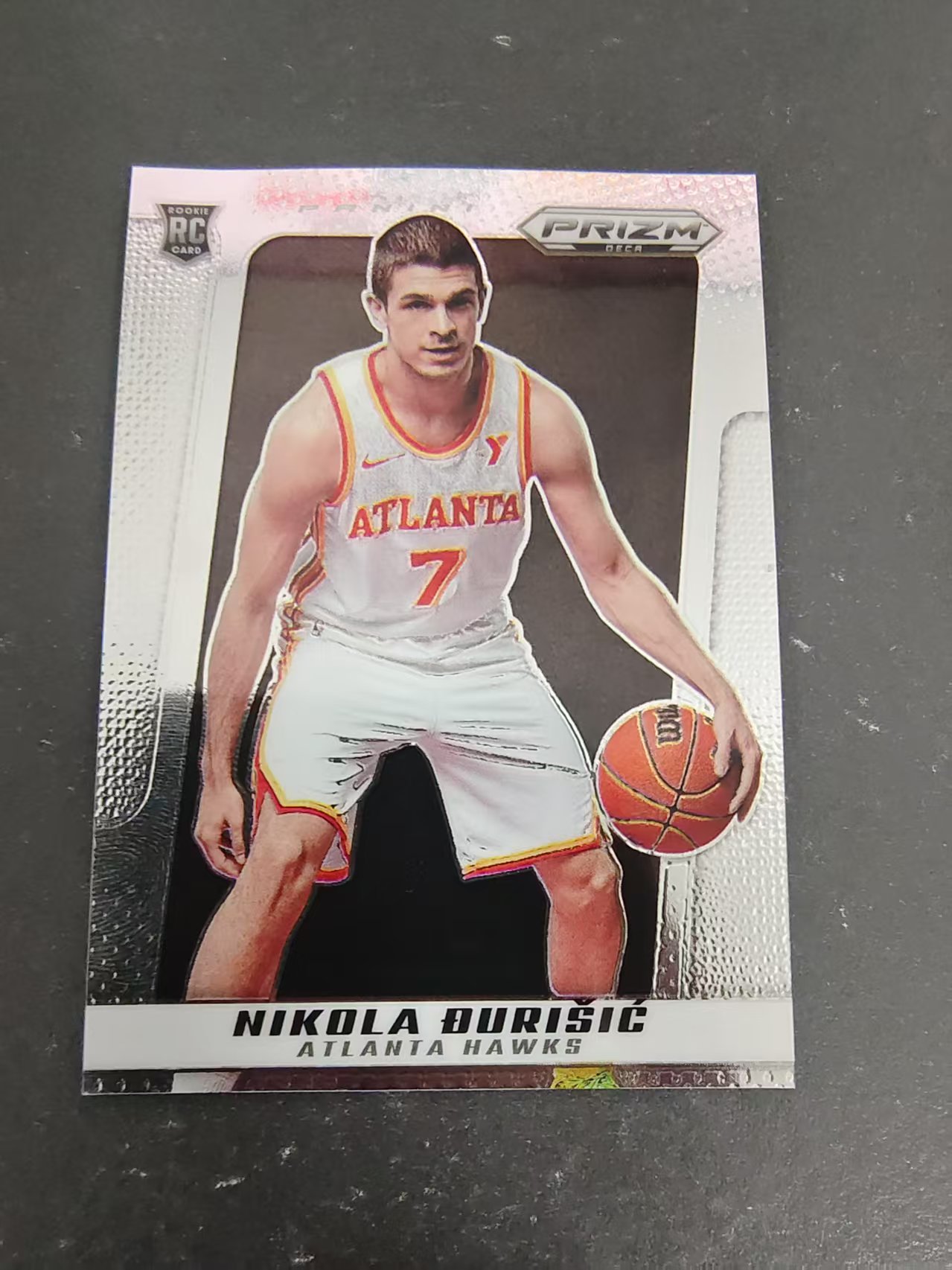 【可合并,不累计】2024-25 Panini Prizm Nikola Đurišić DECA 复古 老鹰 尼古拉 久里希奇 新秀RC PZ复刻 划痕 边角瑕疵 #98