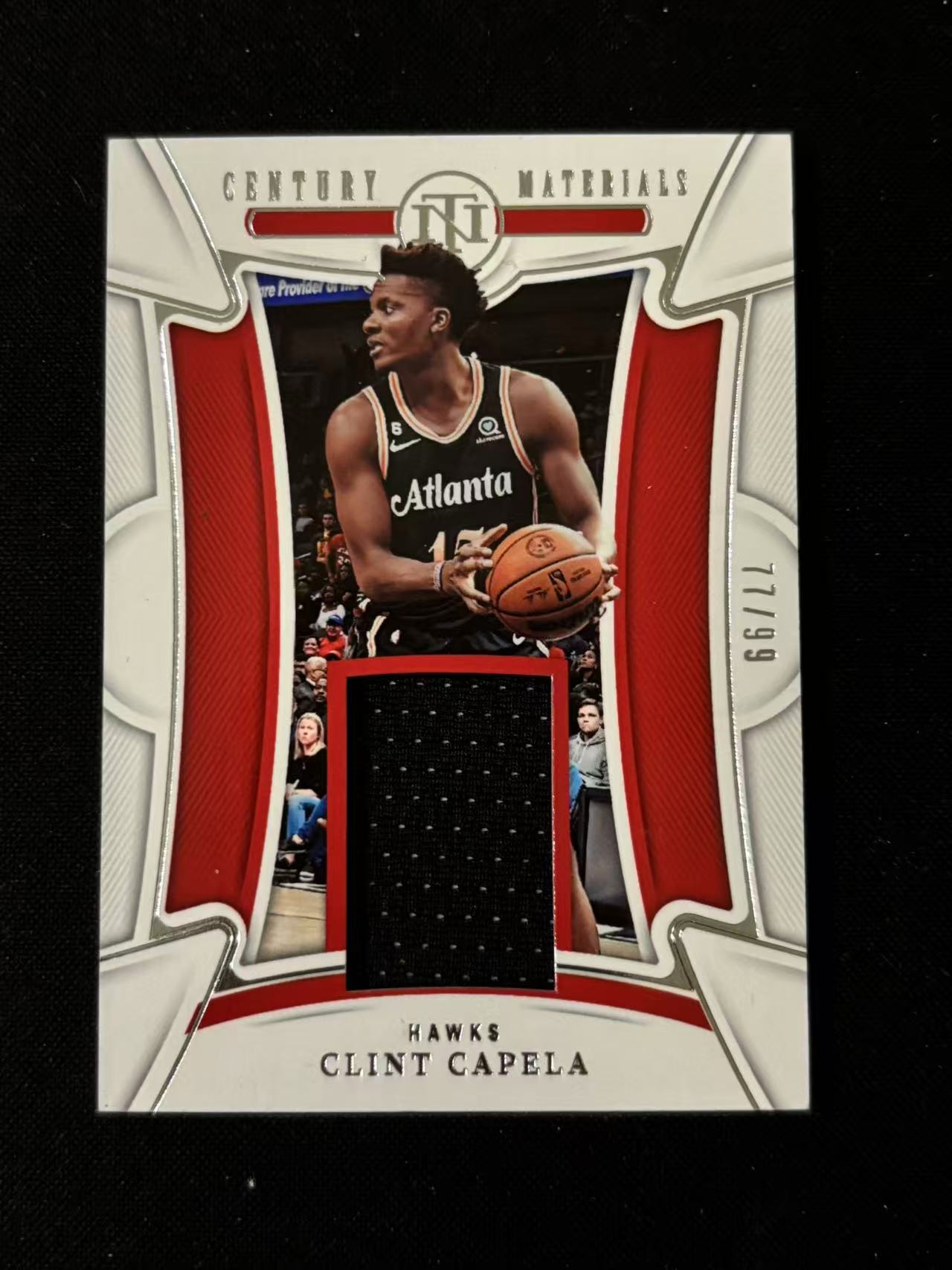 【星辰】PANINI 22-23 国宝系列 老鹰 卡佩拉 77/99编 球衣 物料 PATCH CAPELA