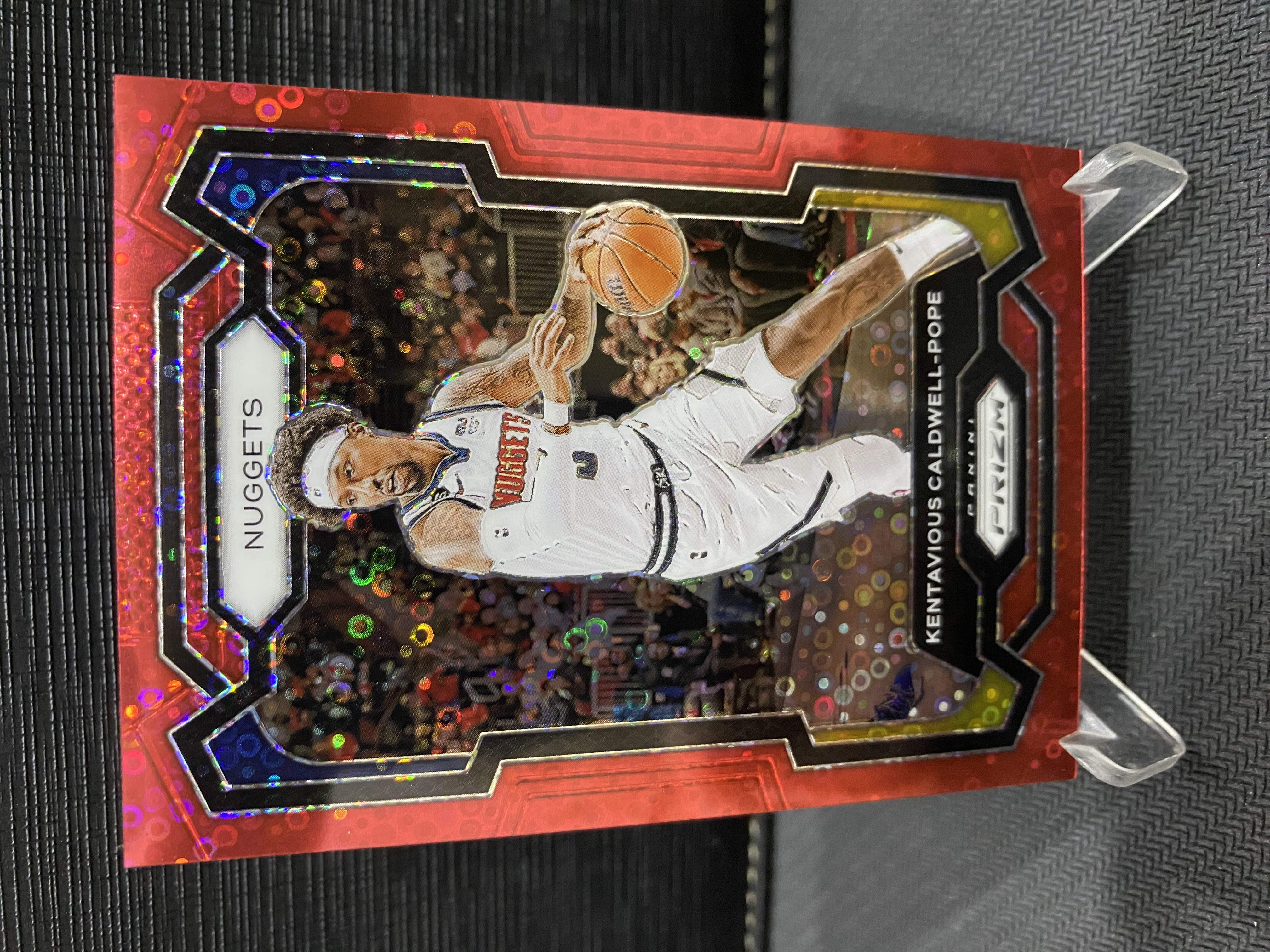 2023-24 Panini Prizm Kentavious Caldwell-Pope PZ 折射 掘金 考特维尔 波普 100编 红泡泡折 收藏必备 卡品如图 -老道-【乌苏拍卖】