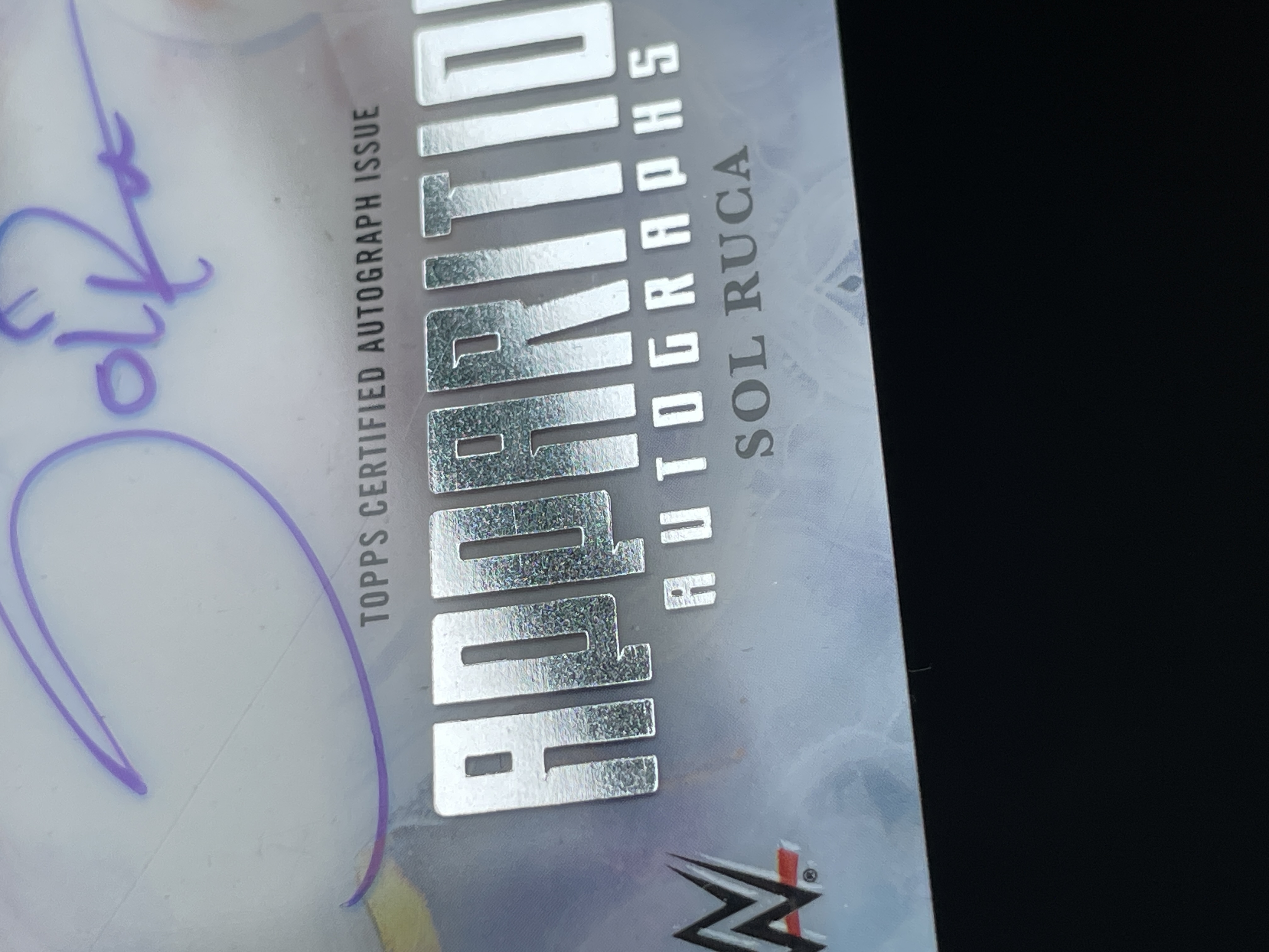 Sol Ruca Topps 【南昌NOVA】2025 Topps Exalted WWE Sol Ruca 尊耀 职业摔跤 索尔 鲁卡 签字 卡签 Apparition ...