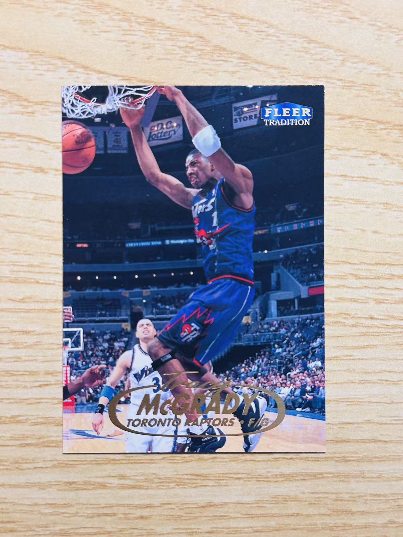 1998 Fleer nba Tracy McGrady 嘿嘿代卖 特雷西 麦克格雷迪 新秀 RC 扣篮选图 麦迪 猛龙 收藏必备