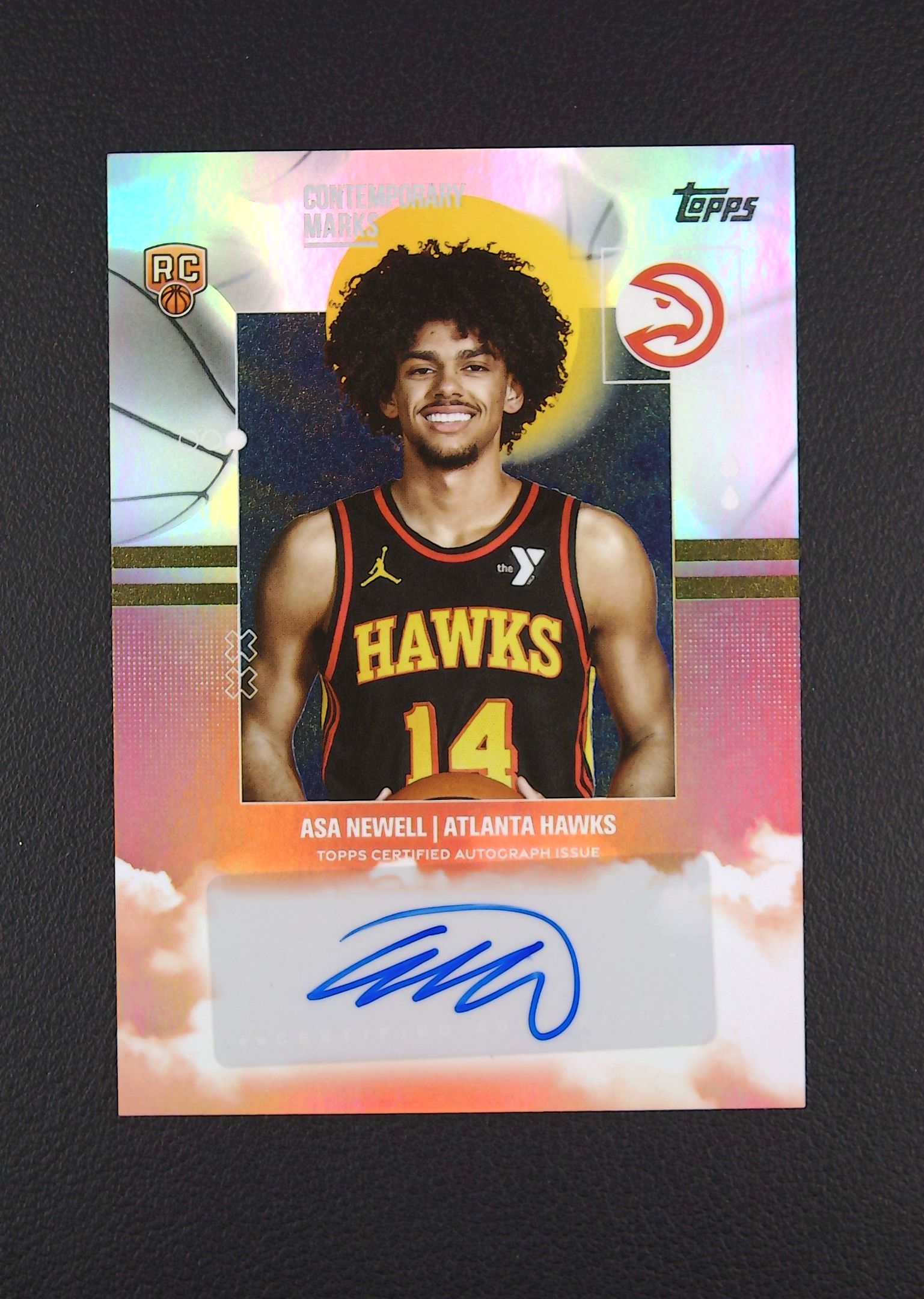 【古都代卖预付90%】2025-26 Topps BASKETBALL 老鹰 Asa Newell 阿萨 纽厄尔 纽维尔 新秀 签字 品相如图 选图帅气 实卡好看 凑套收藏必备 ZZW