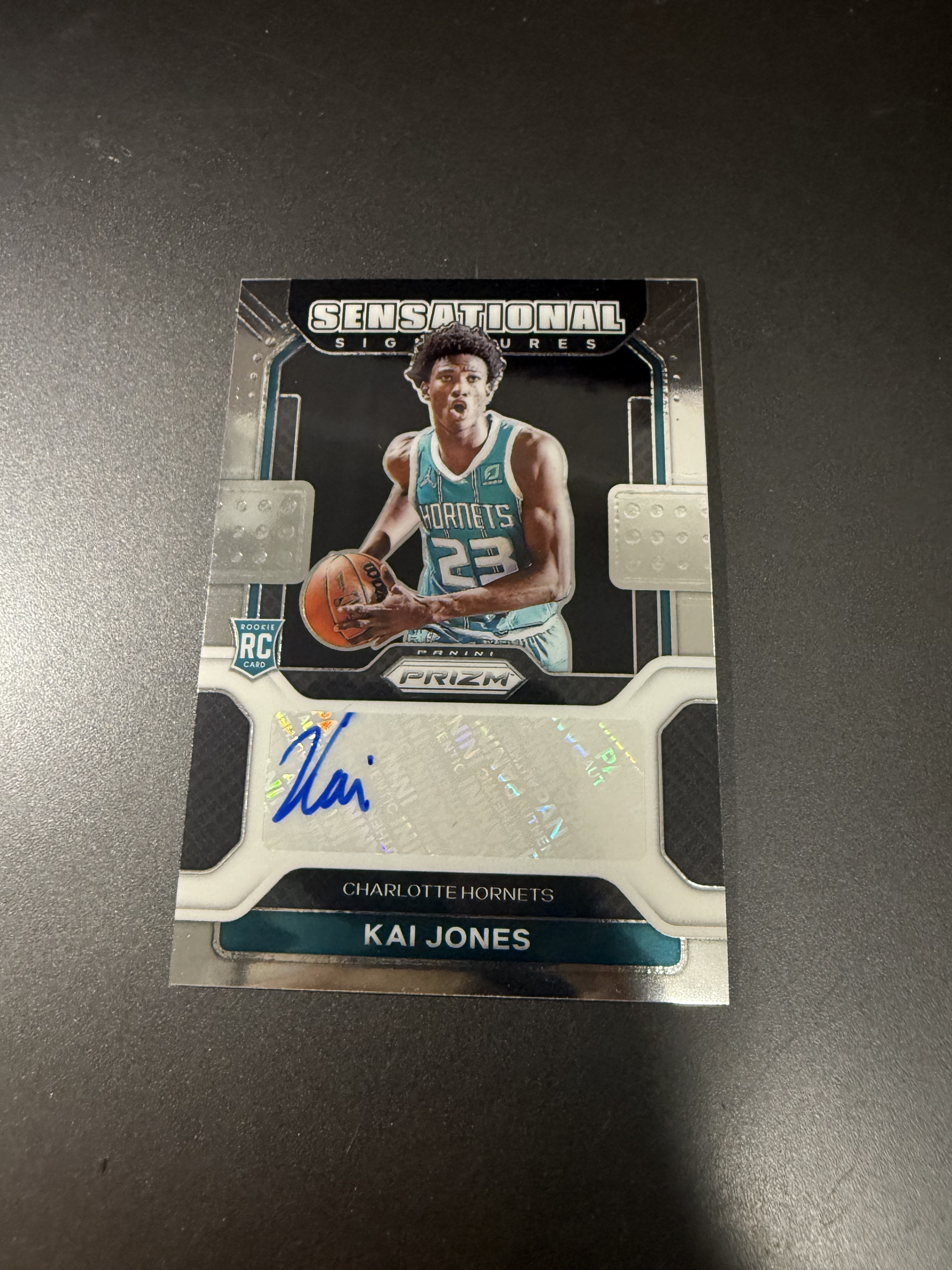 2021-22 Panini Prizm Kai Jones RC 凯 琼斯 新秀 签字 井