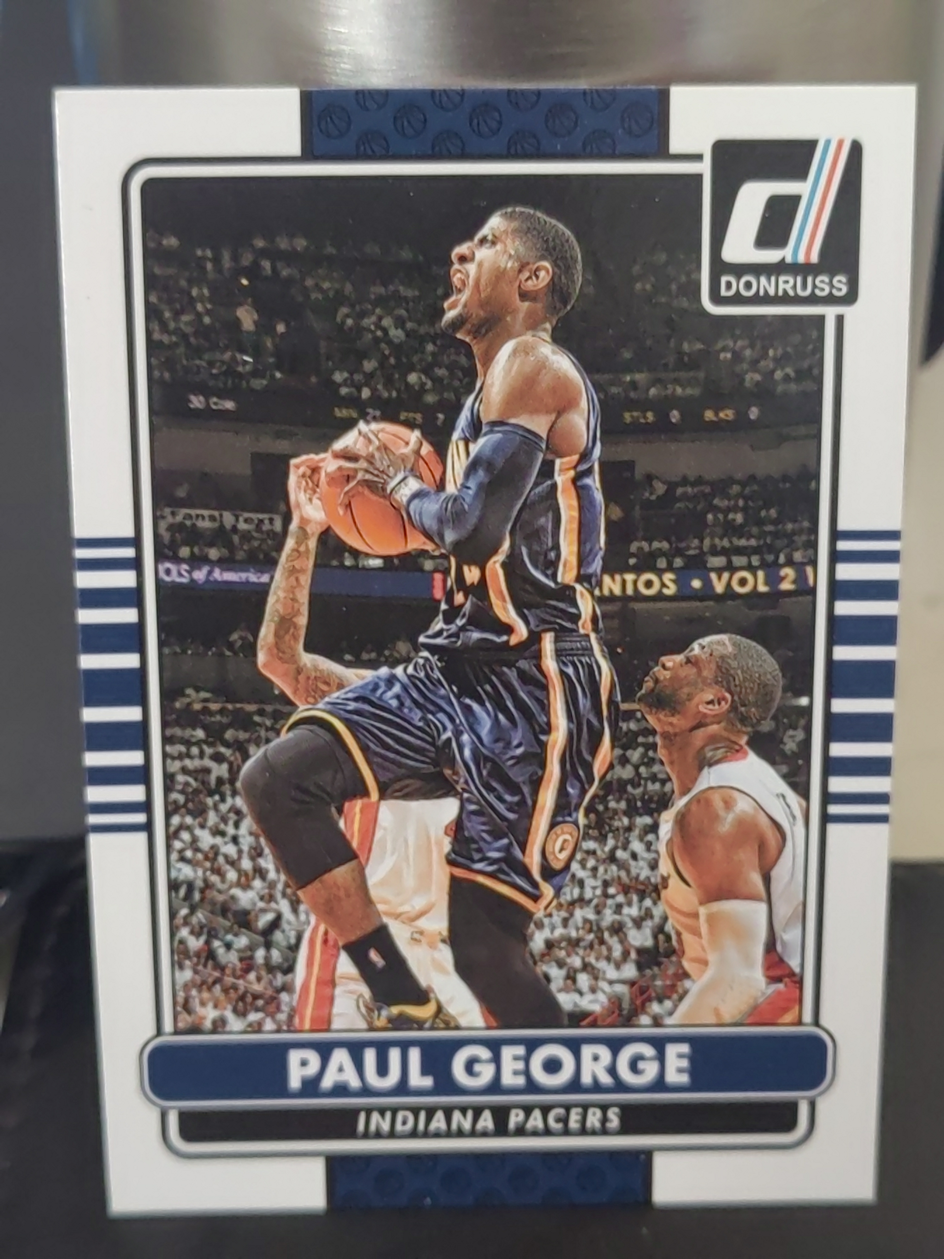 2014-15 Panini Donruss Paul George 杜蕾斯 保罗乔治 步行者 篮 白边白角 不保卡品 卡品如图